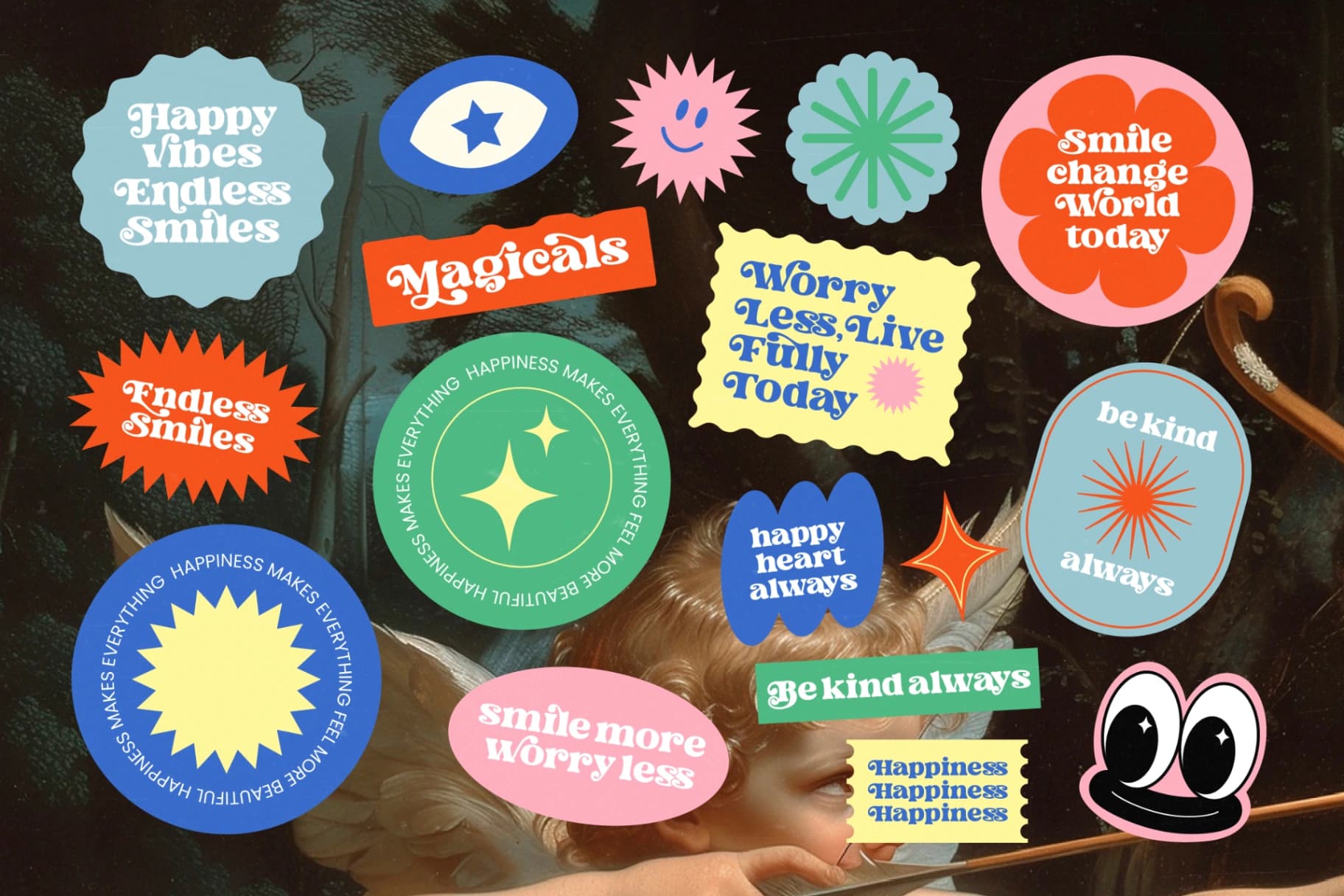 Preview 12 for Magic Target – Retro Serif Display