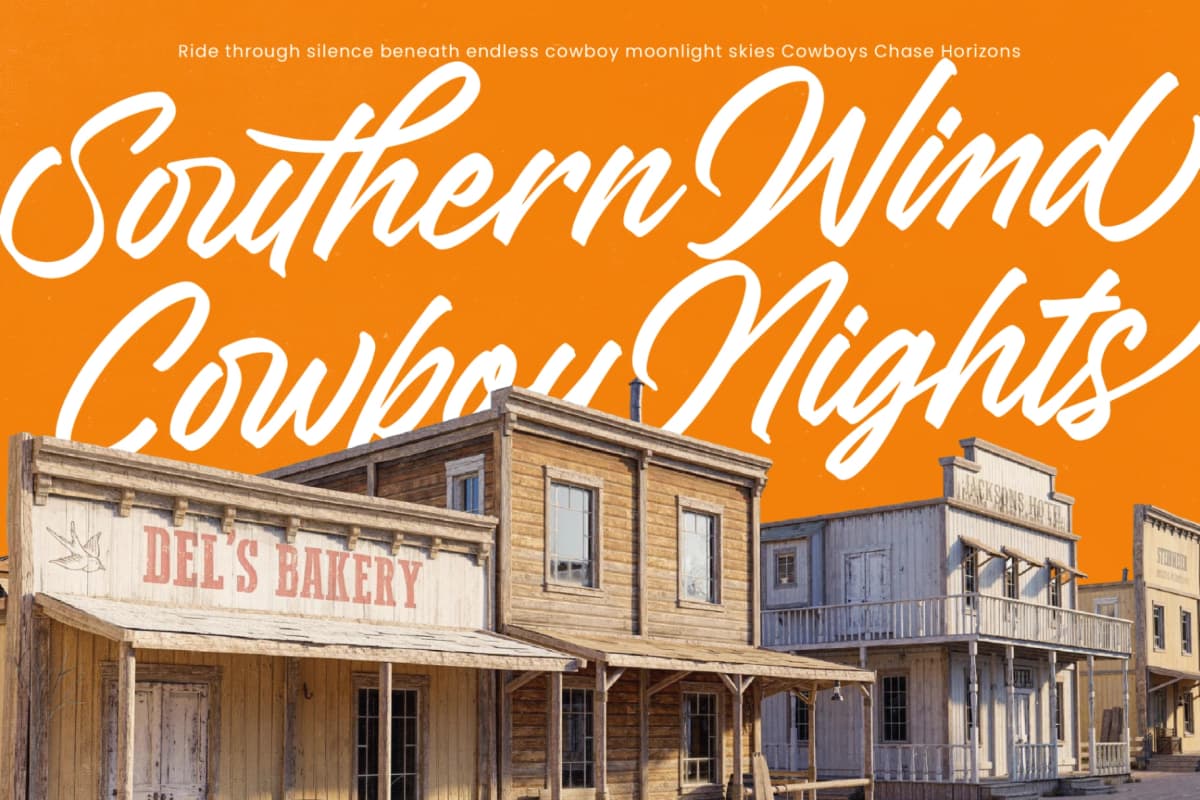 Glaytons - Bold Script Handwritten Font font preview 13