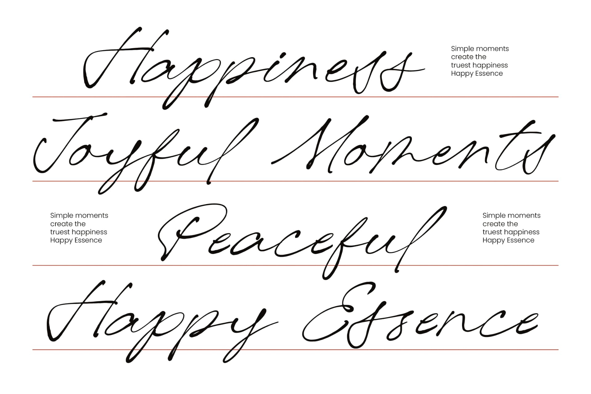 Preview 4 for De Rough Belmonty - Modern Rough Signature