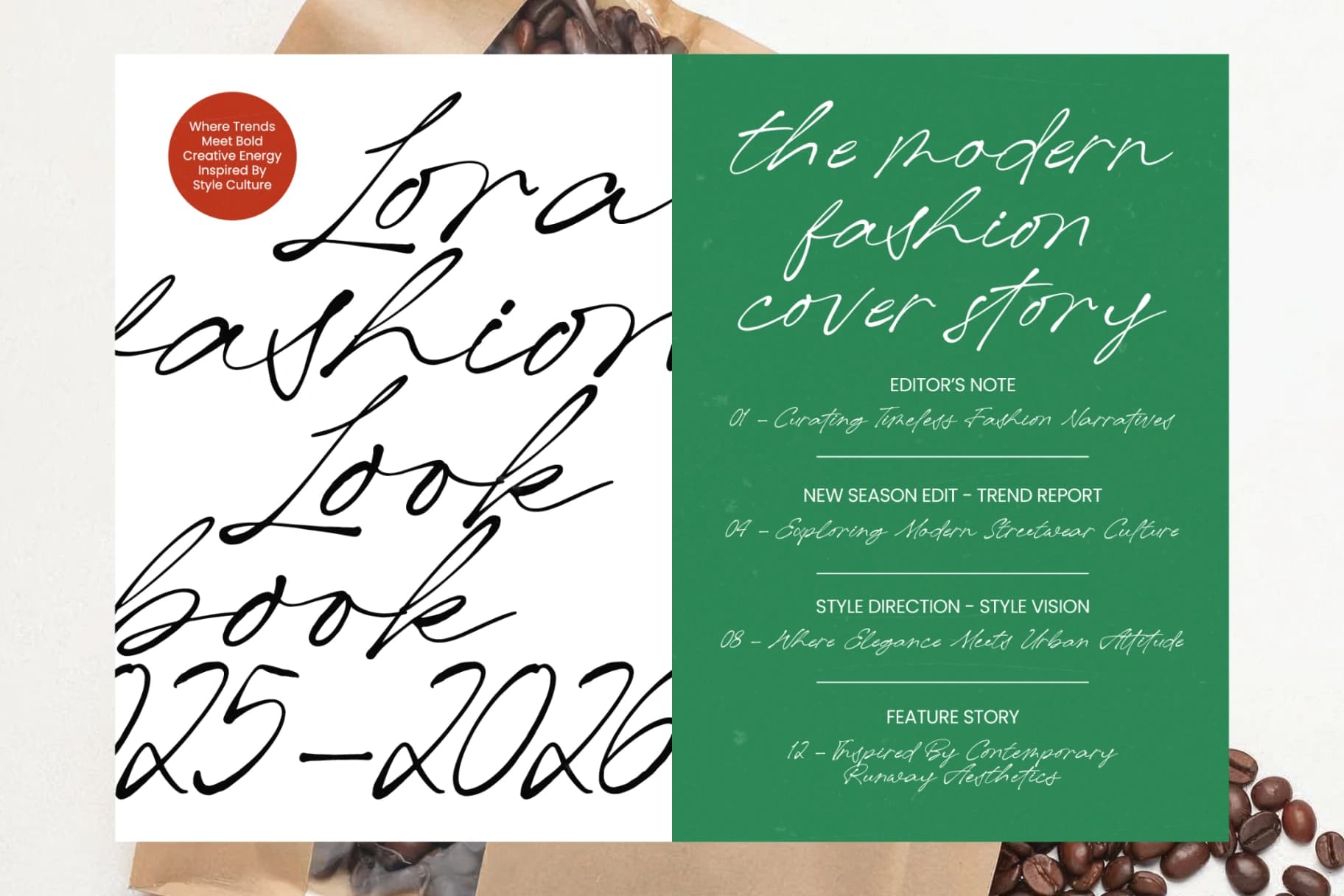 Preview 7 for De Rough Belmonty - Modern Rough Signature