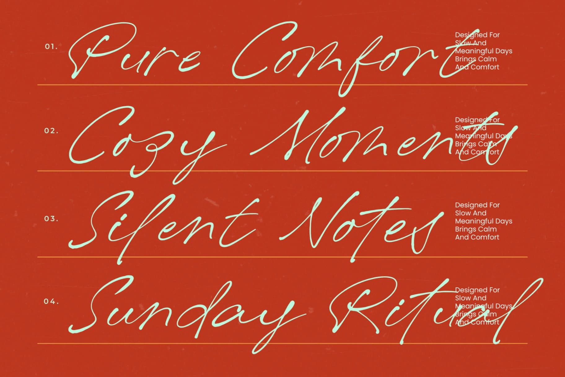 Preview 6 for De Rough Belmonty - Modern Rough Signature
