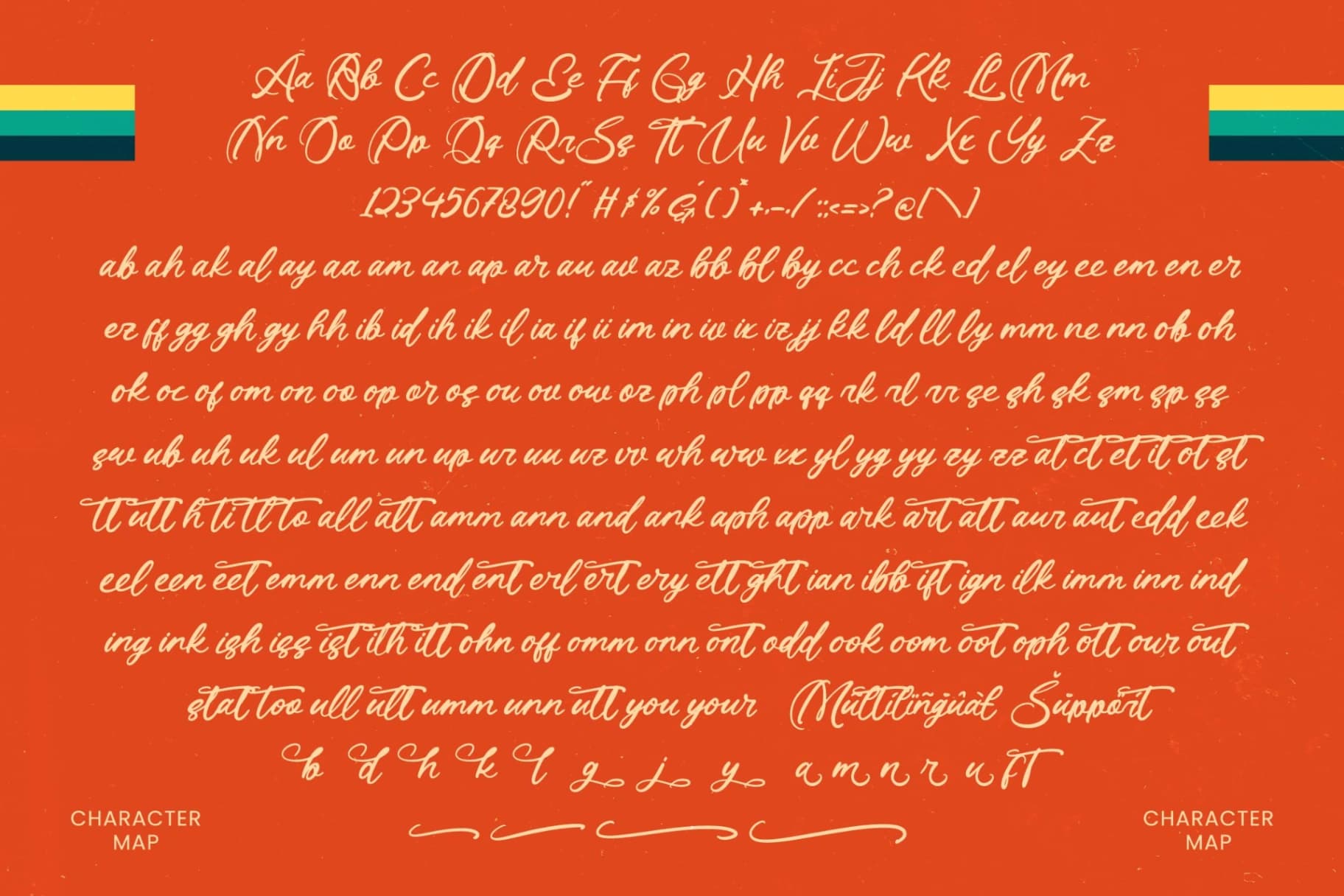 Preview 13 for Janhira - Aesthetic Handwritten Font