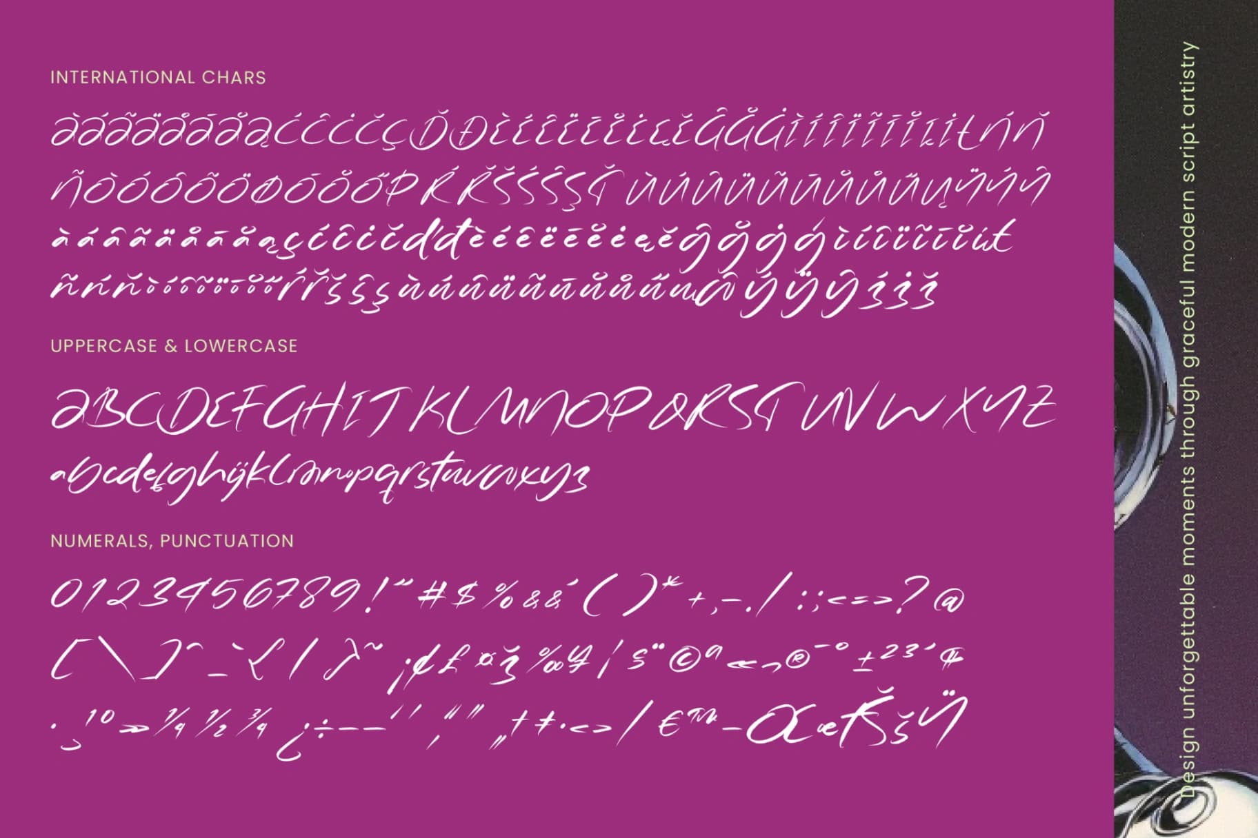 Preview 14 for Magnetic Playback - Handbrush Script Font