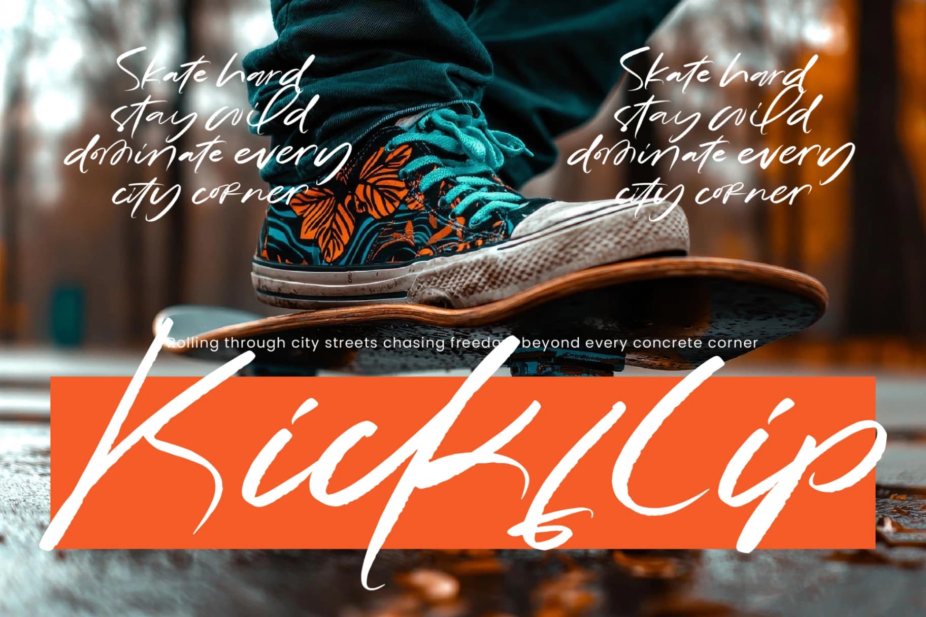 Preview 8 for Magnetic Playback - Handbrush Script Font
