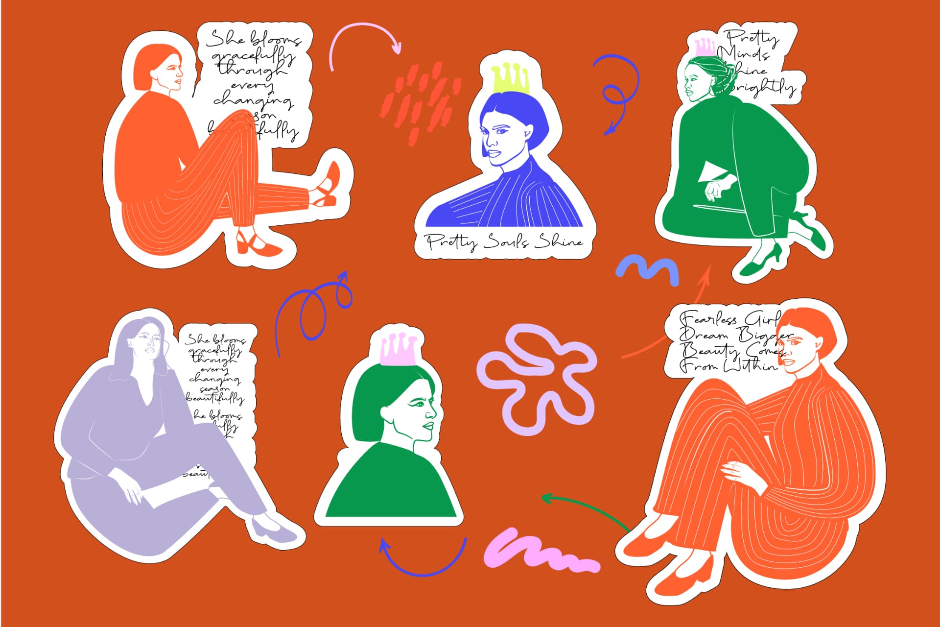 Preview 5 for Taste Juicy Scribbles - Organic Handwritten Display