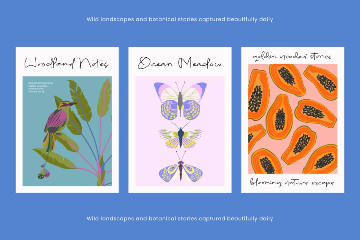 Taste Juicy Scribbles - Organic Handwritten Display font preview 10