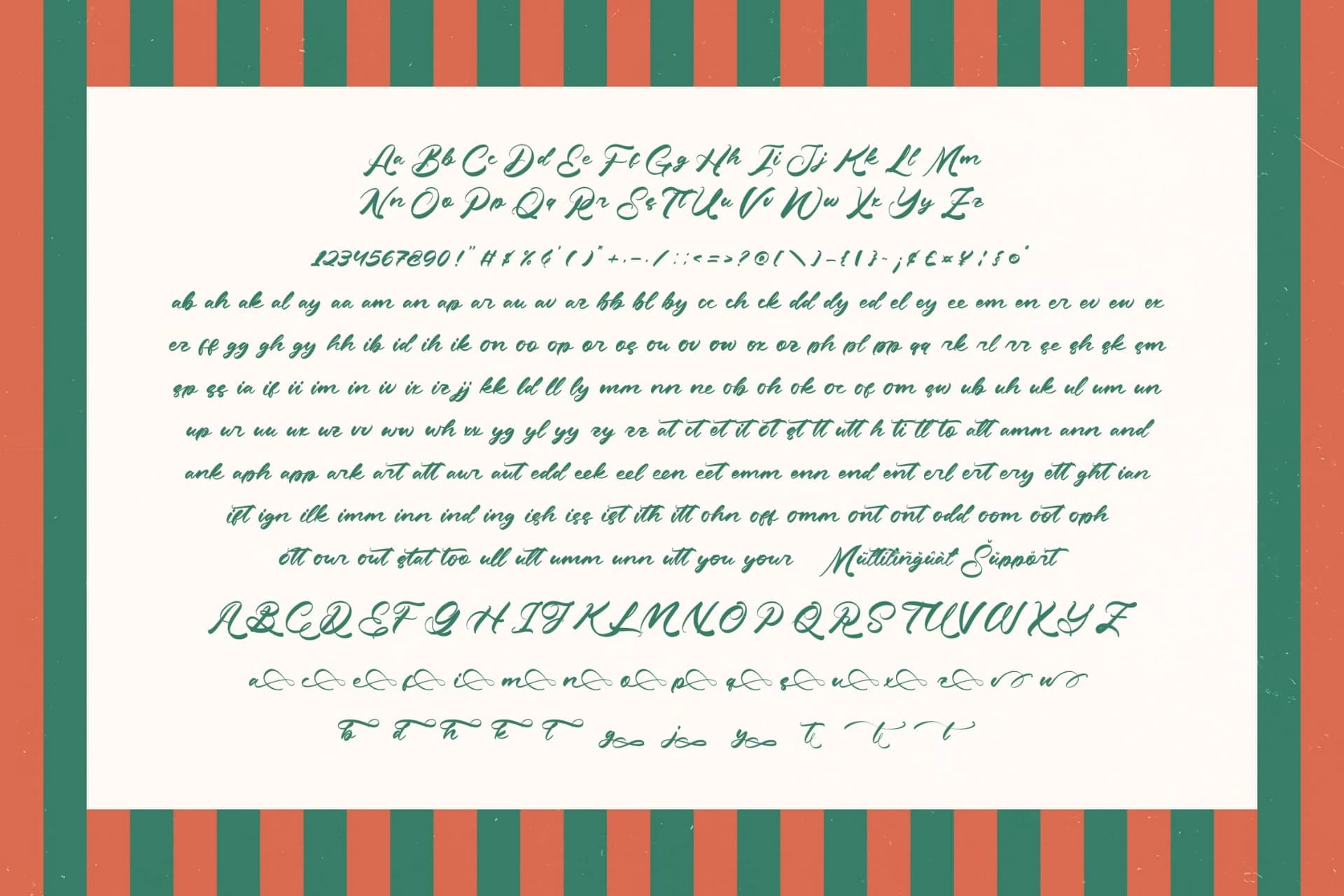 Preview 14 for Sanita Yughi - Bold Calligraphy