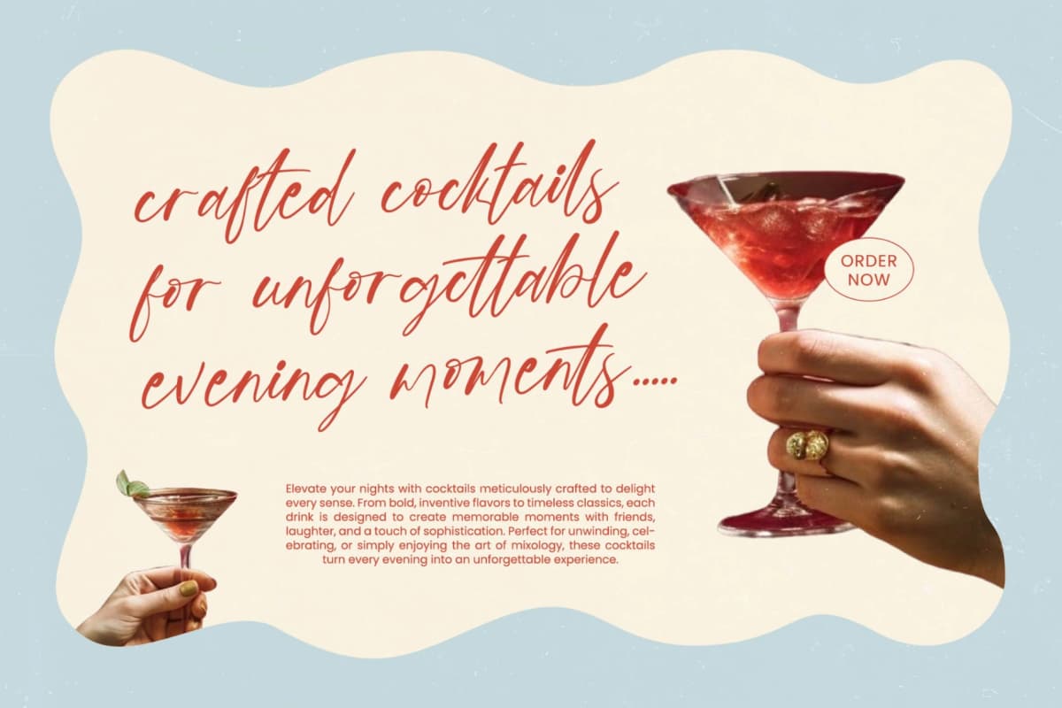 Skyppe Blastingo - Handwritten Script font preview 14