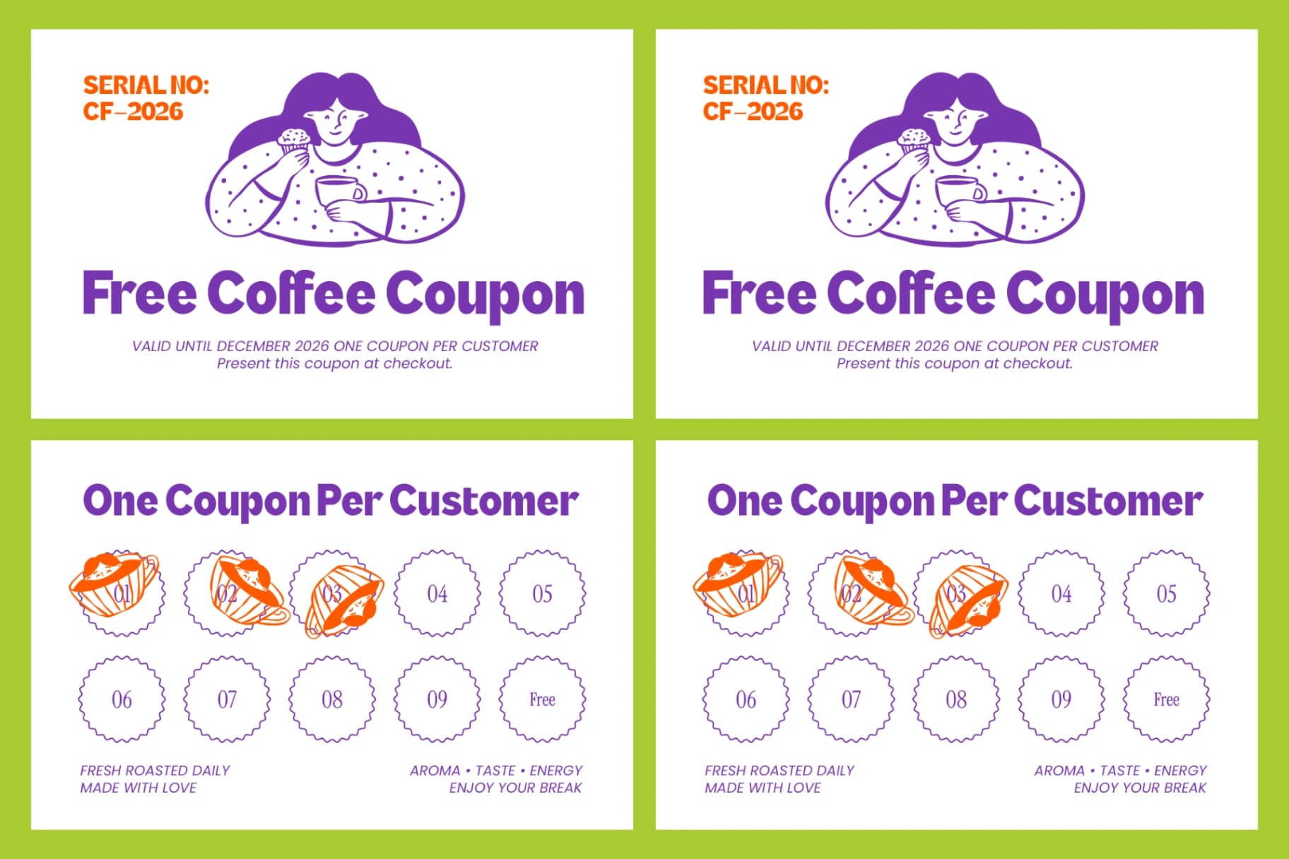 Preview 12 for Daily Quick – Bold Geometric Sans Serif