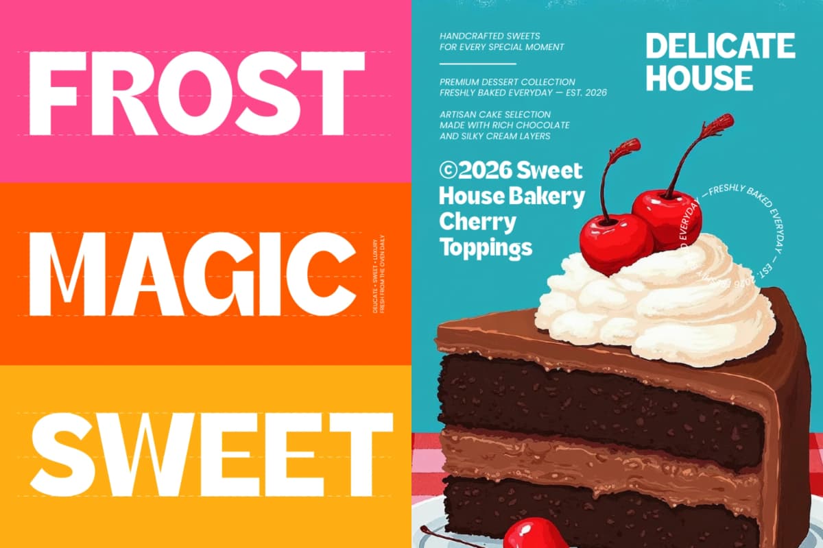 Daily Quick – Bold Geometric Sans Serif font preview 11