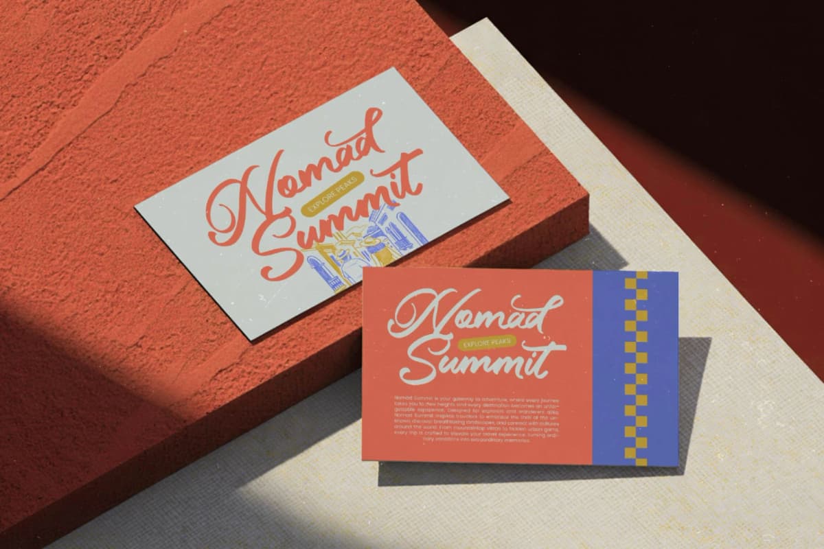 Palmone - Bold Calligraphy font preview 8
