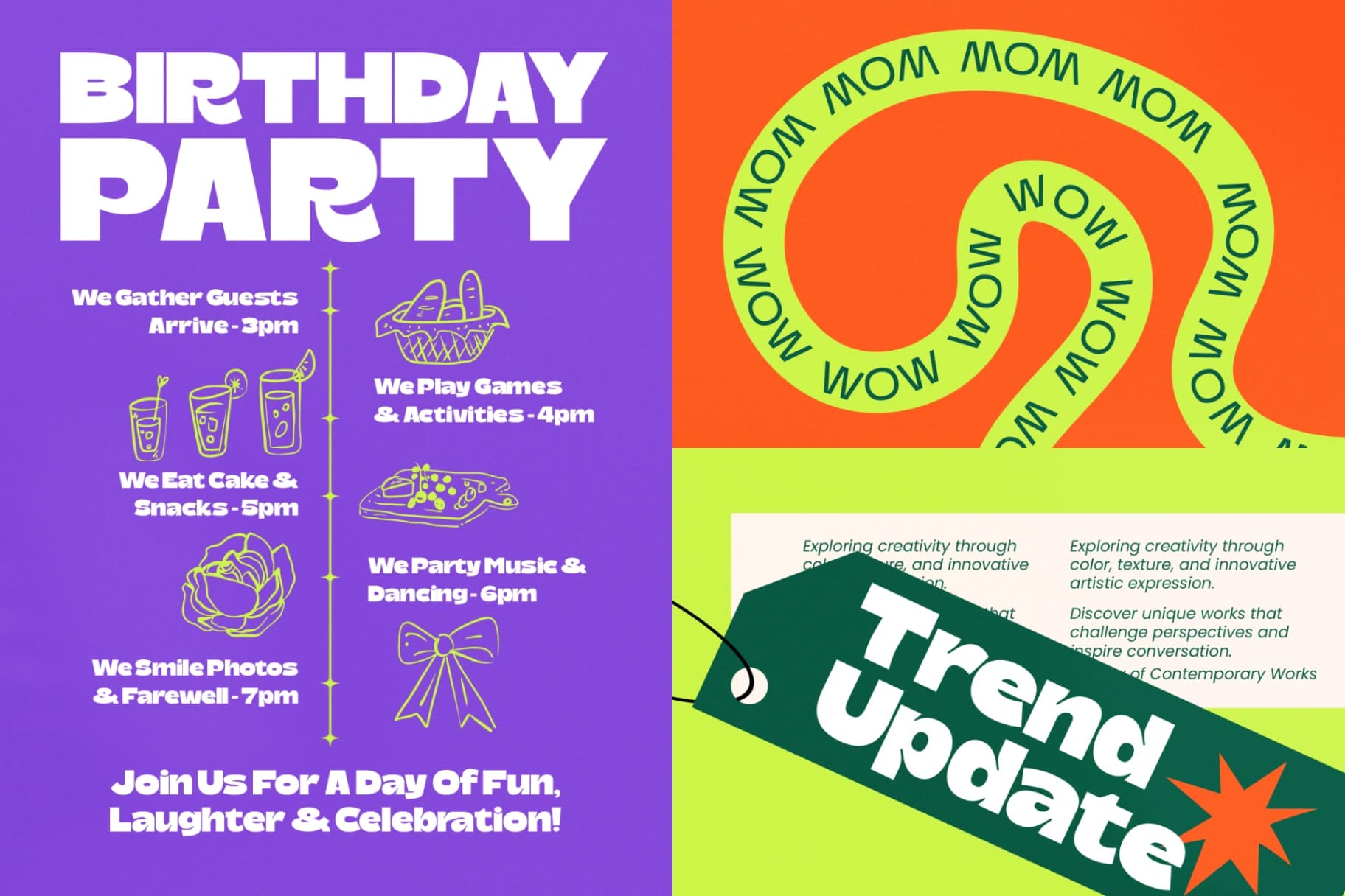 Preview 9 for Morablu – Groovy Display Font