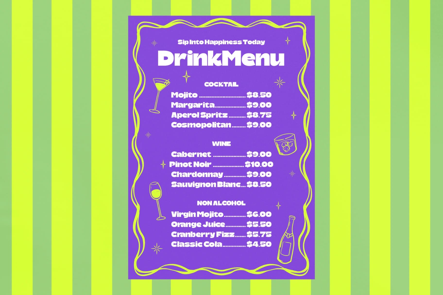 Preview 5 for Morablu – Groovy Display Font