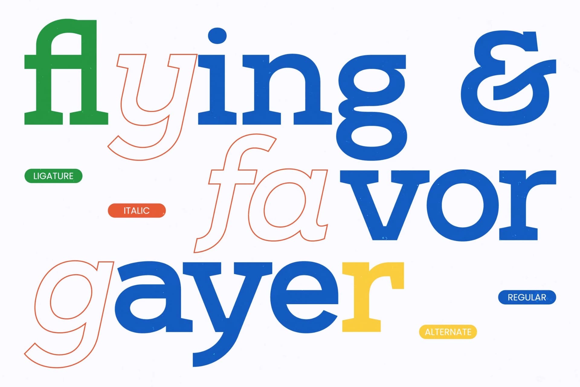Preview 7 for Rotter Damn – Slab Serif Display