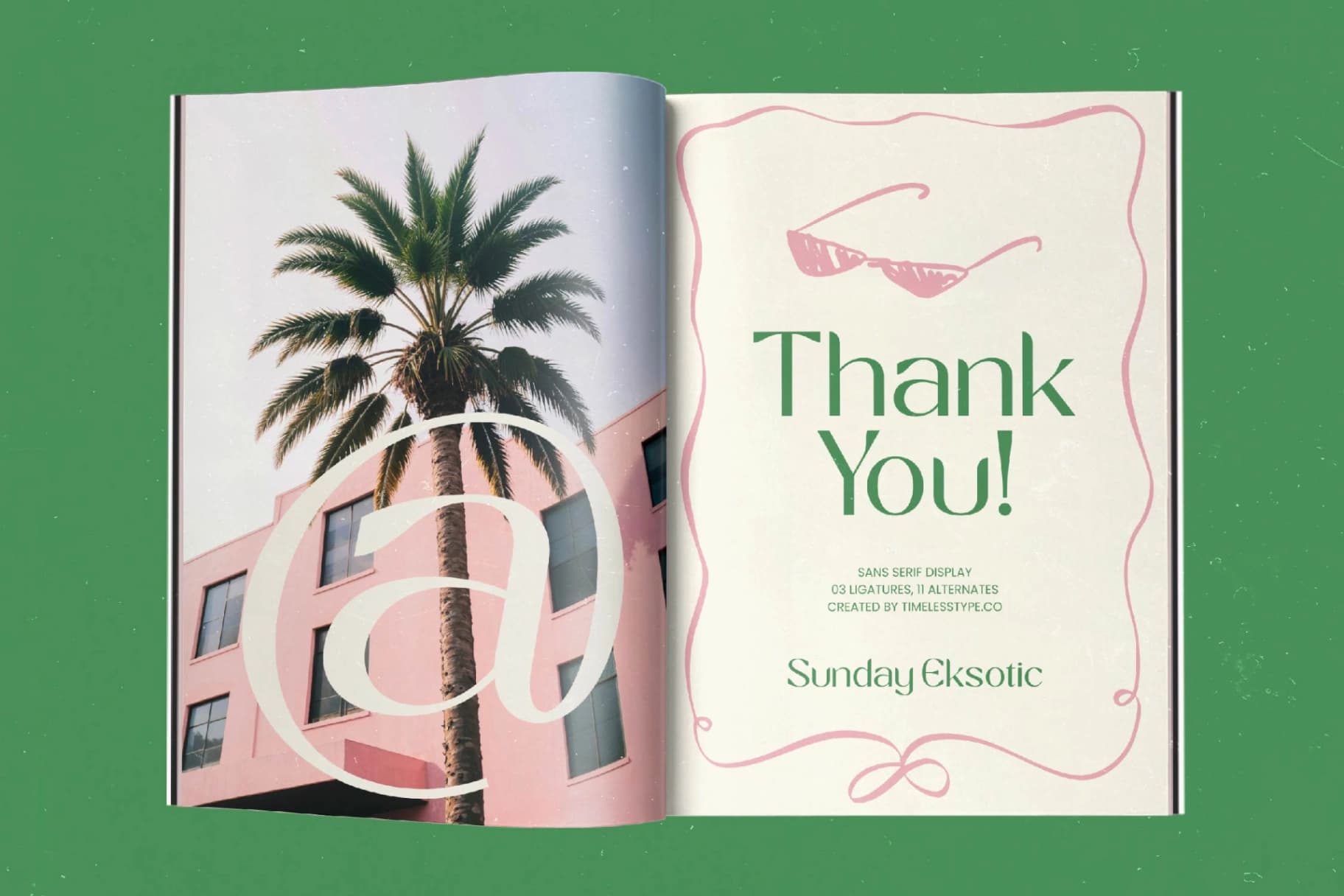 Preview 15 for Sunday Eksotic – Sans Serif Display