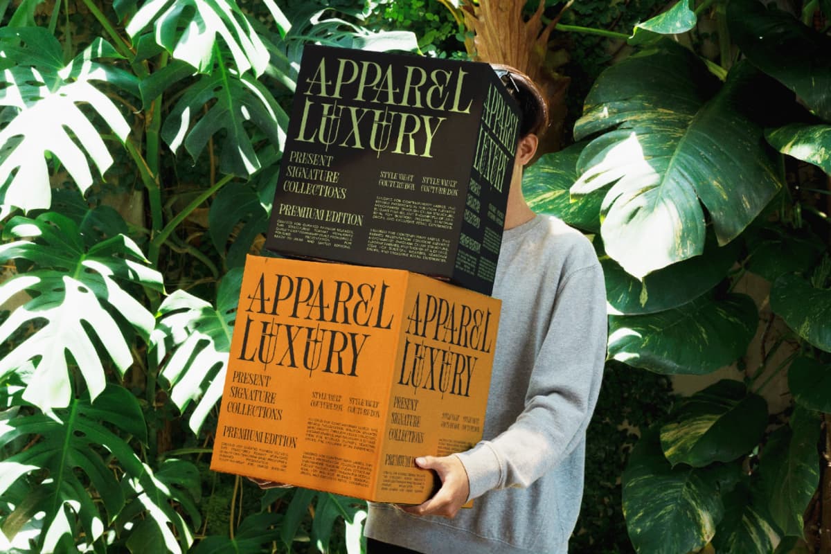 Shliterin – Elegant Condensed Serif font preview 2