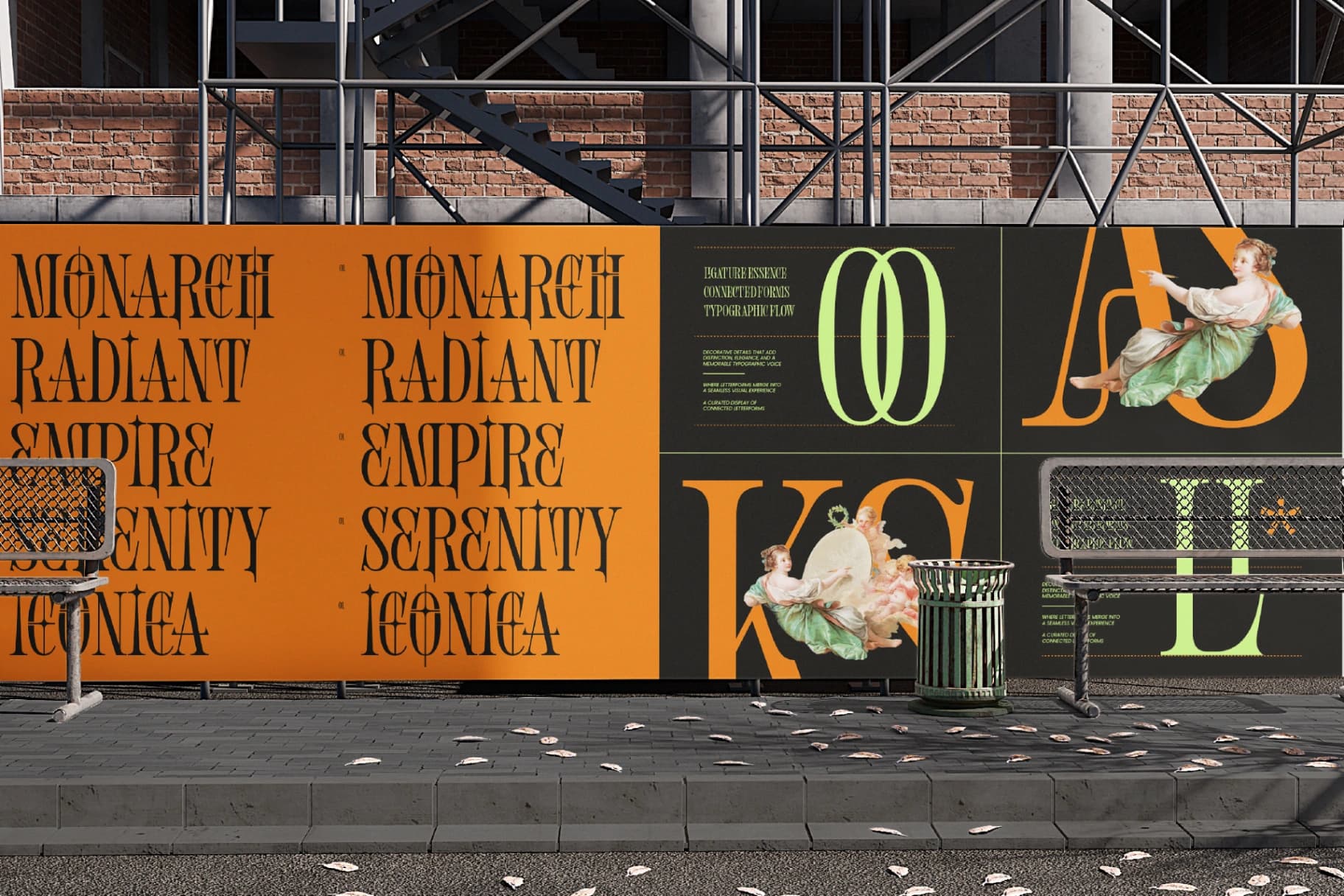 Preview 3 for Shliterin – Elegant Condensed Serif