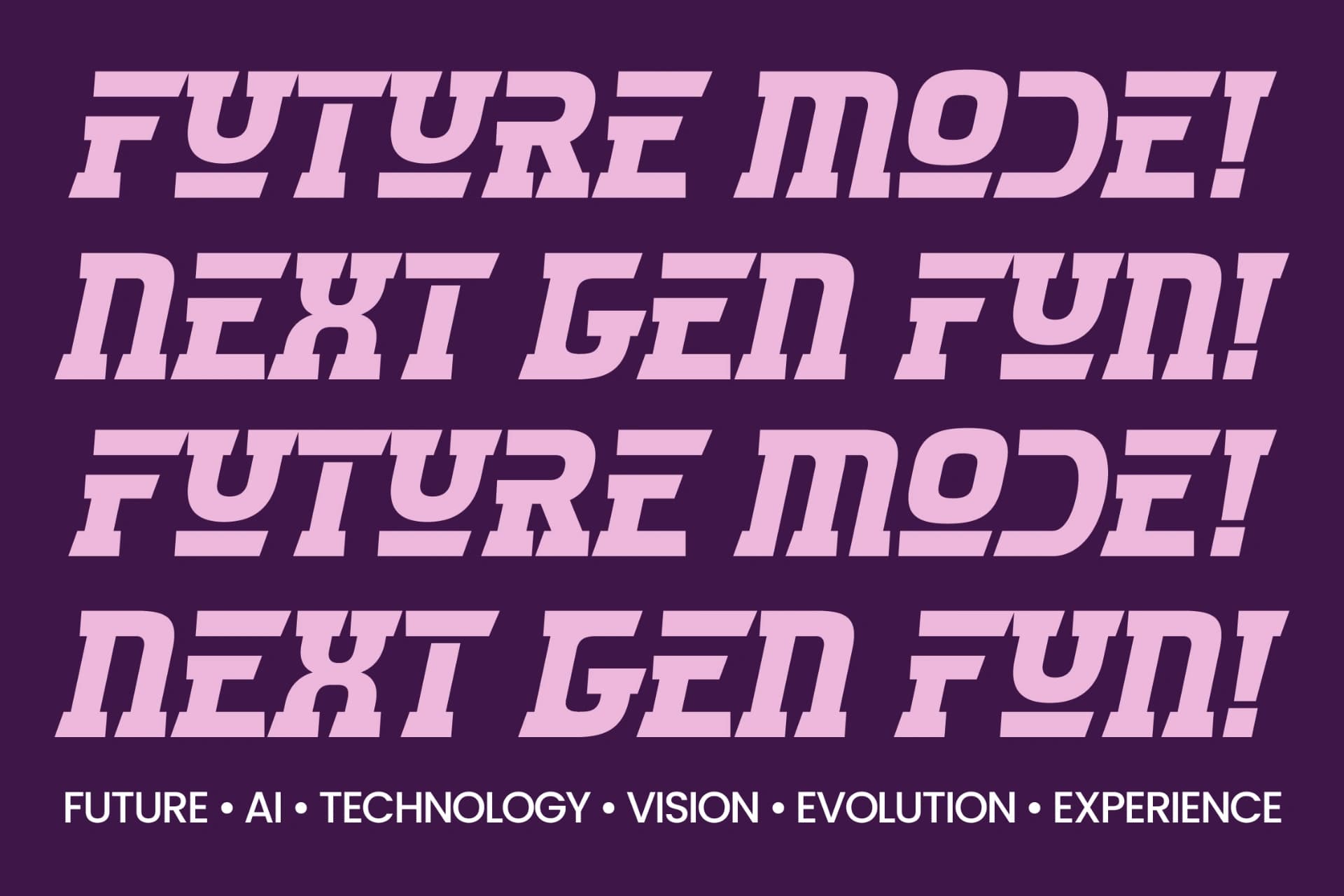 Preview 10 for Quantum Orbitals Signal – Bold Extended Futuristic Sans Serif