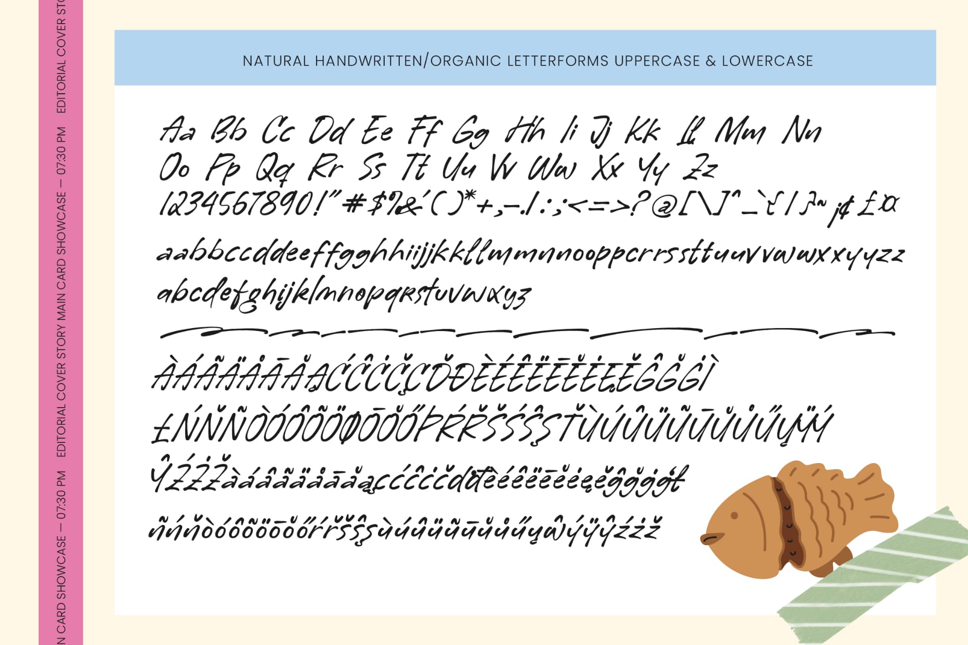 Preview 8 for Bellora Darling - Natural Handwritten