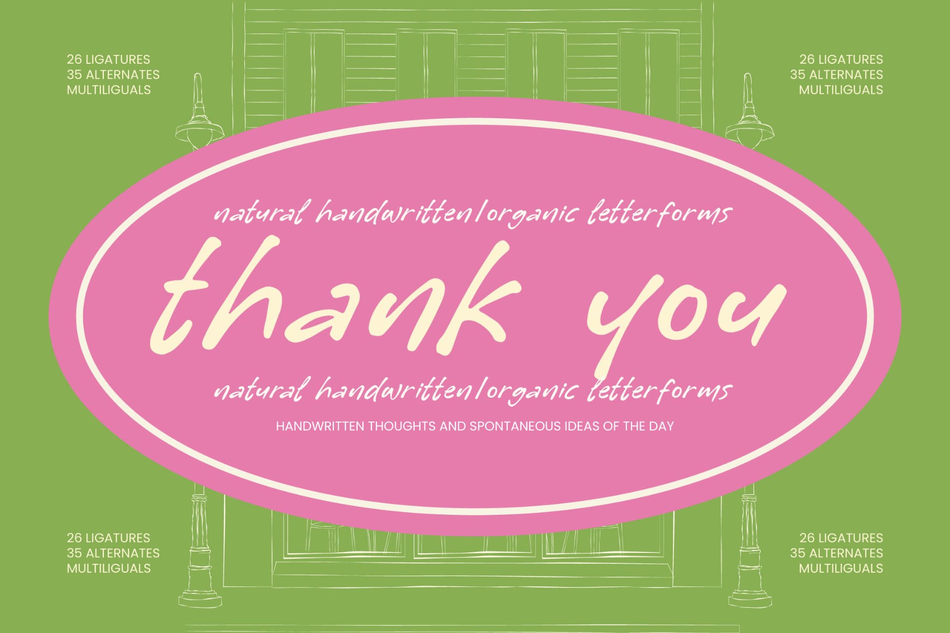 Preview 12 for Bellora Darling - Natural Handwritten