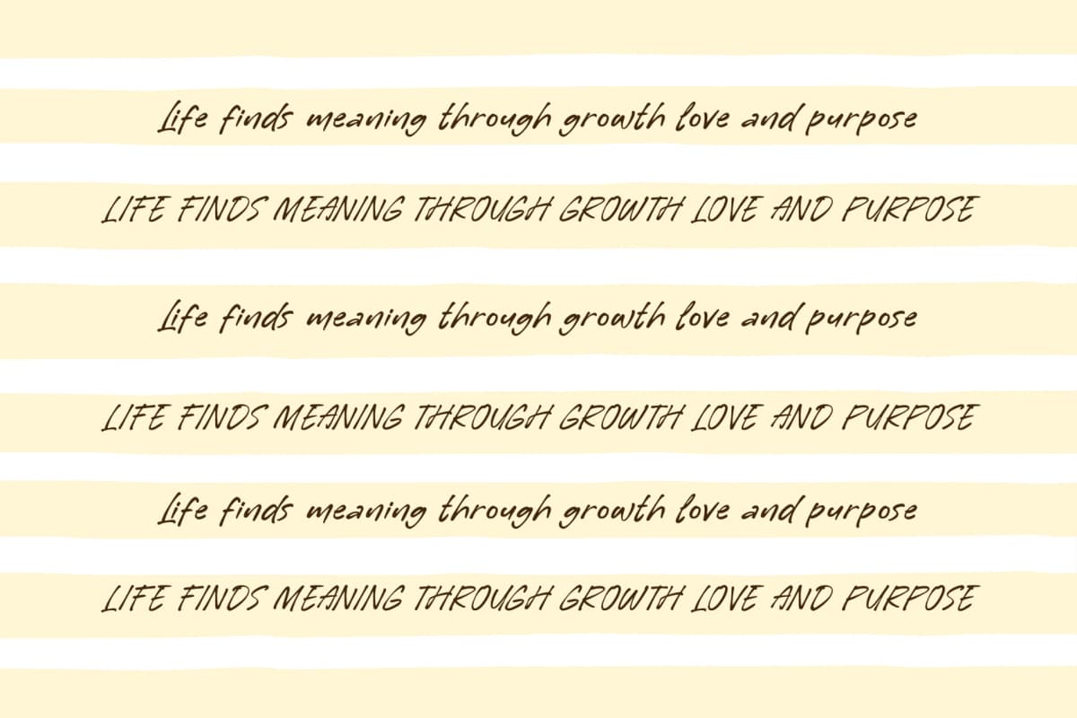 Bellora Darling - Natural Handwritten font preview 11