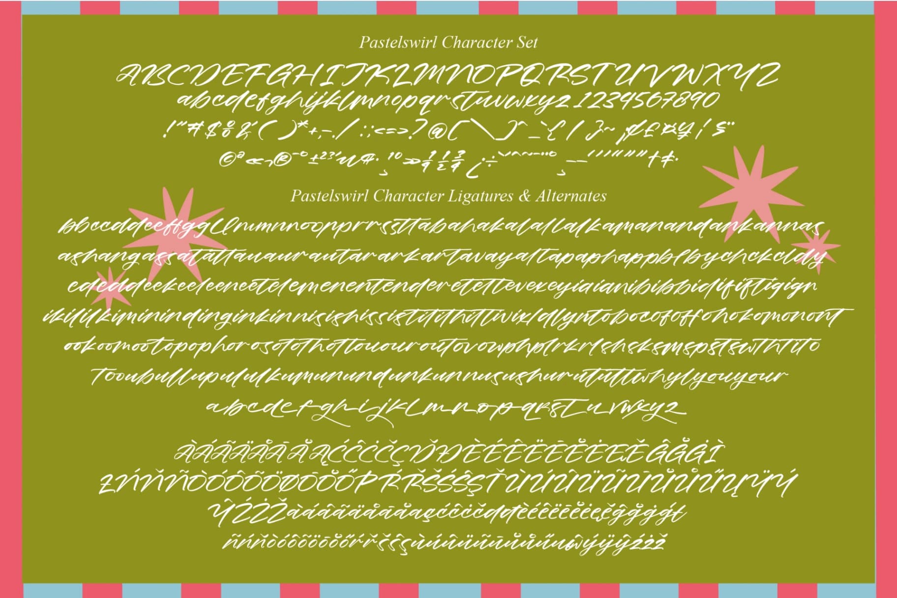 Preview 14 for Garden Harmony - Handwritten Brush Script