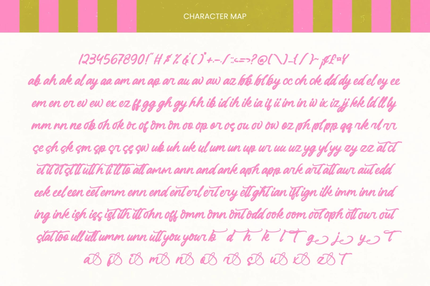 Preview 9 for Denthica - Aesthetic Handwritten