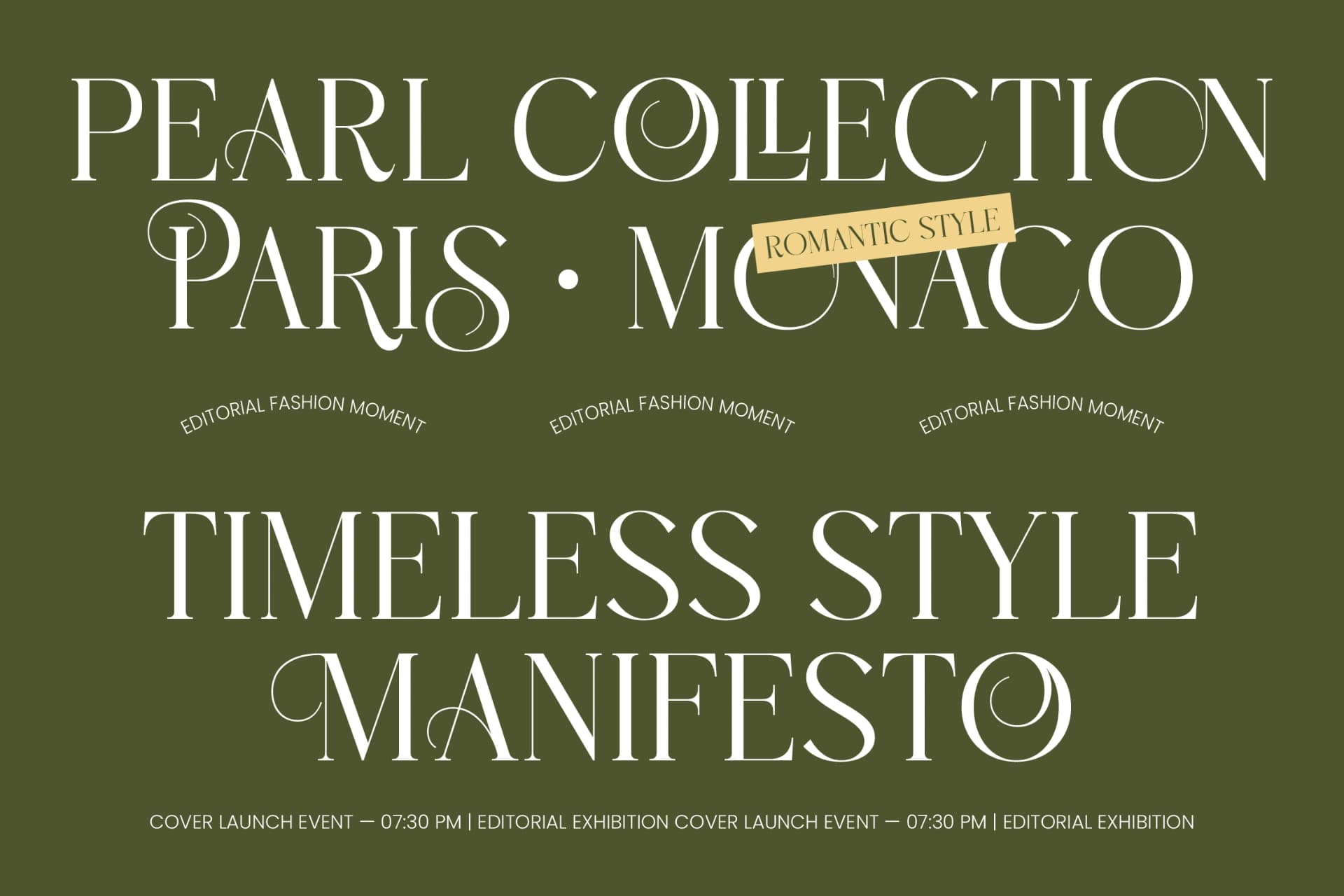 Preview 3 for Aroma Floras - Luxury High Contrast Serif