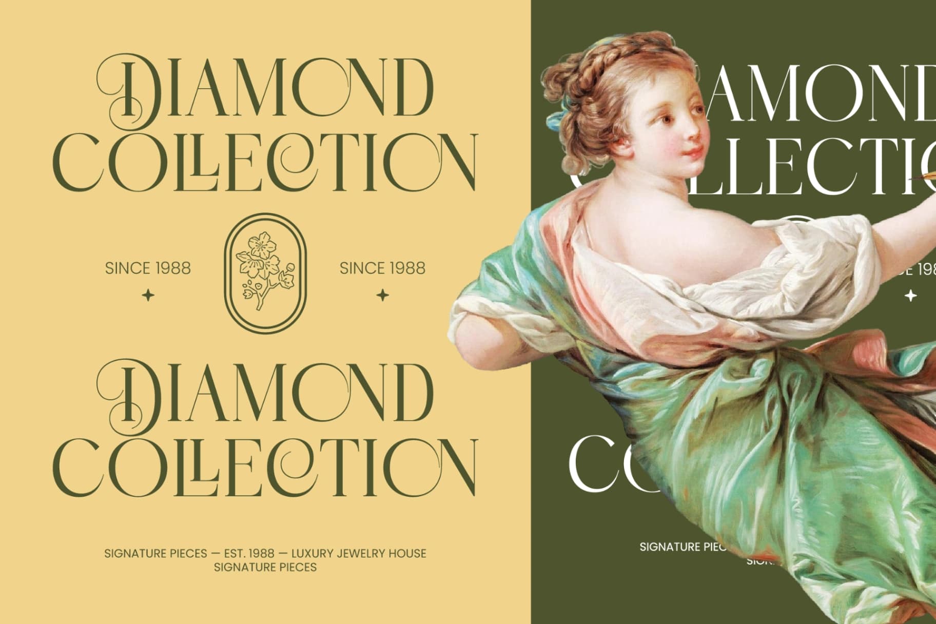 Preview 4 for Aroma Floras - Luxury High Contrast Serif