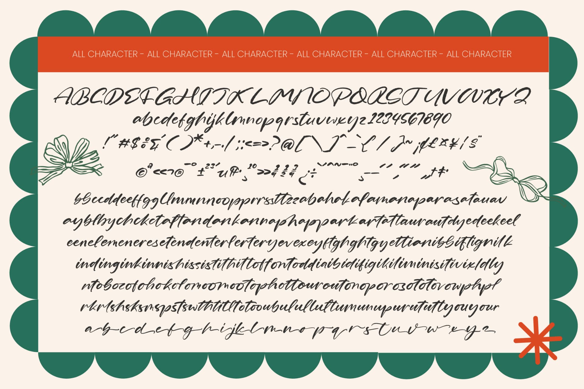 Preview 10 for Romantic Sunny - Modern Handwritten Calligraphy