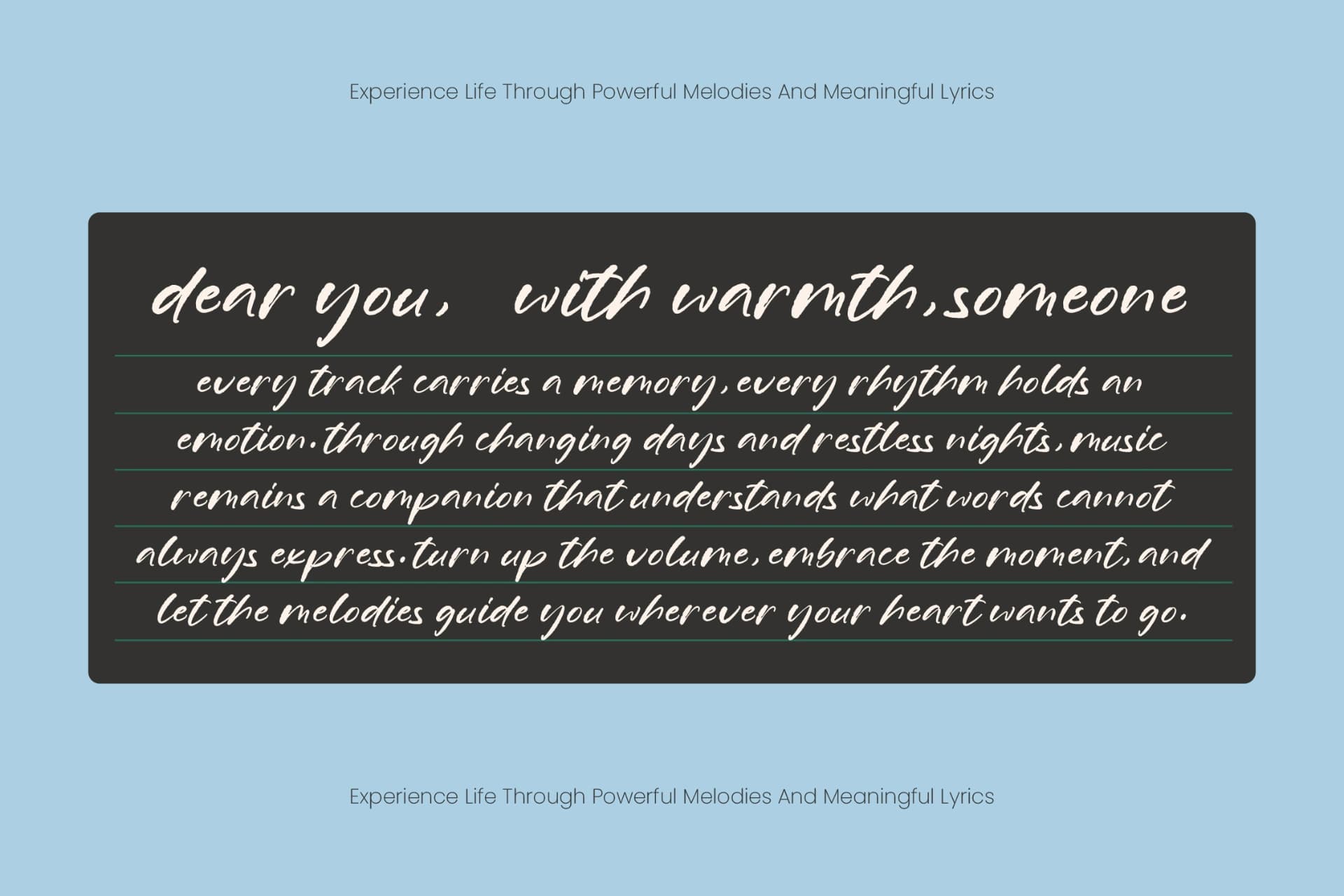 Preview 4 for Romantic Sunny - Modern Handwritten Calligraphy