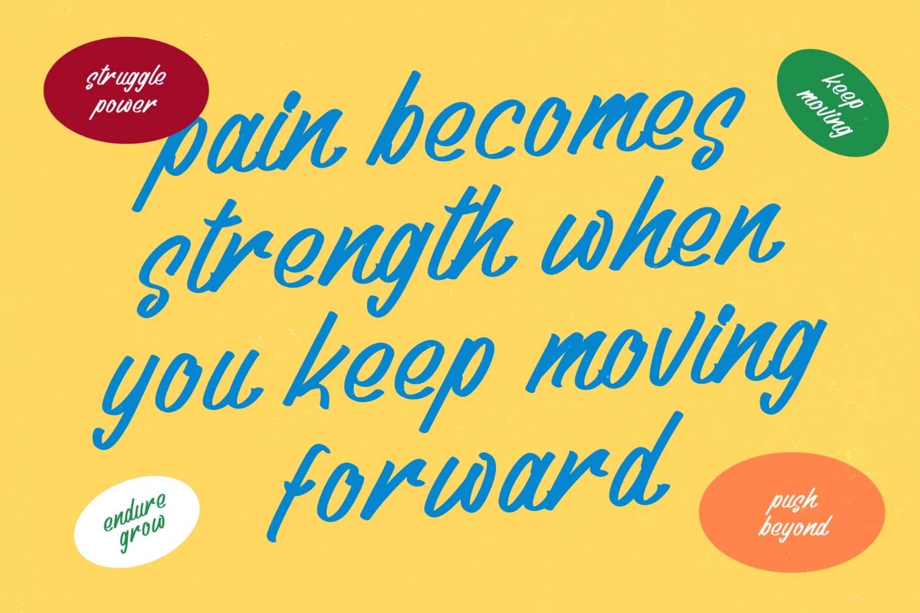 Preview 9 for Ballonk Stevihay - Bold Calligraphy Font