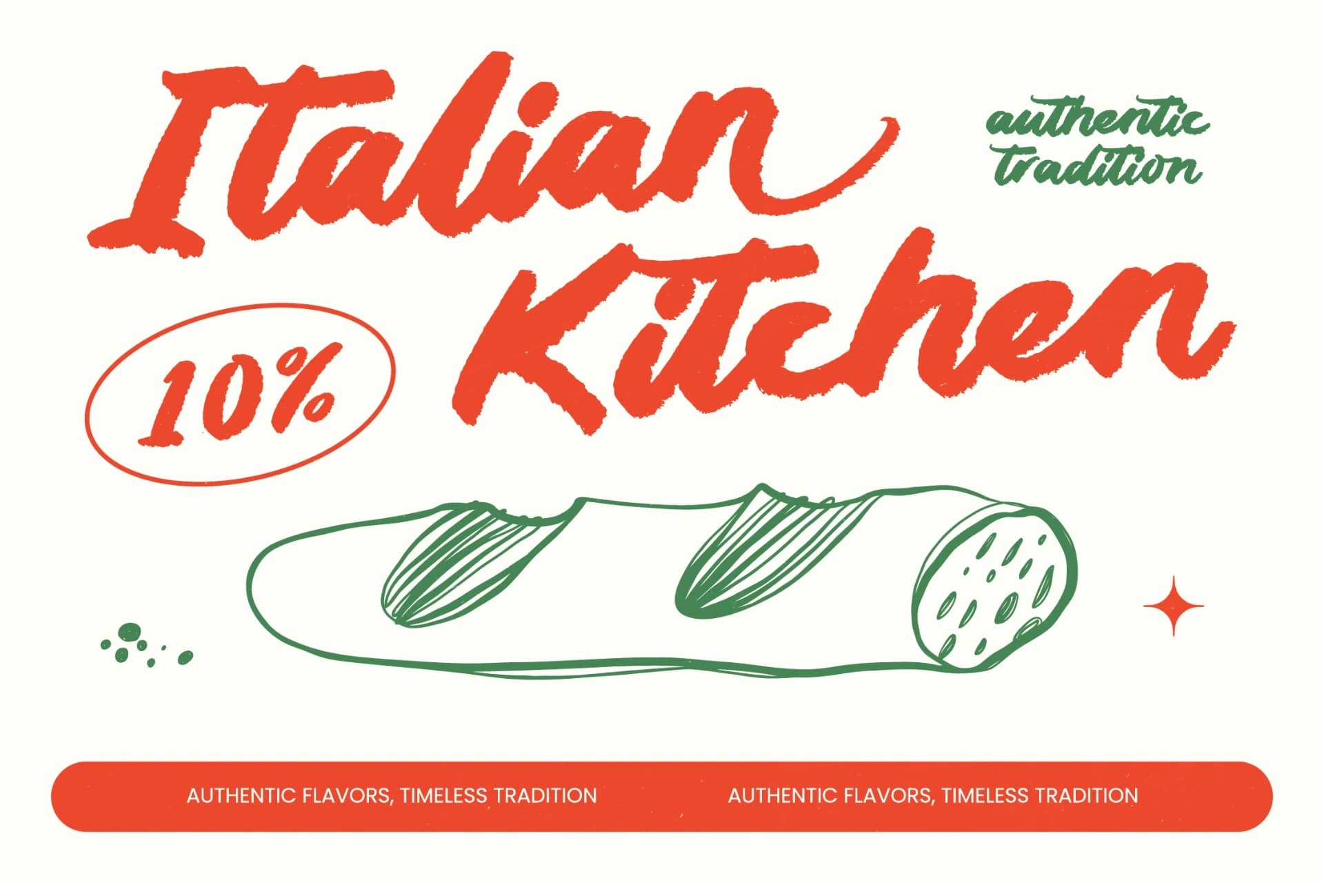 Preview 4 for Radical Slice - Modern Brush Font