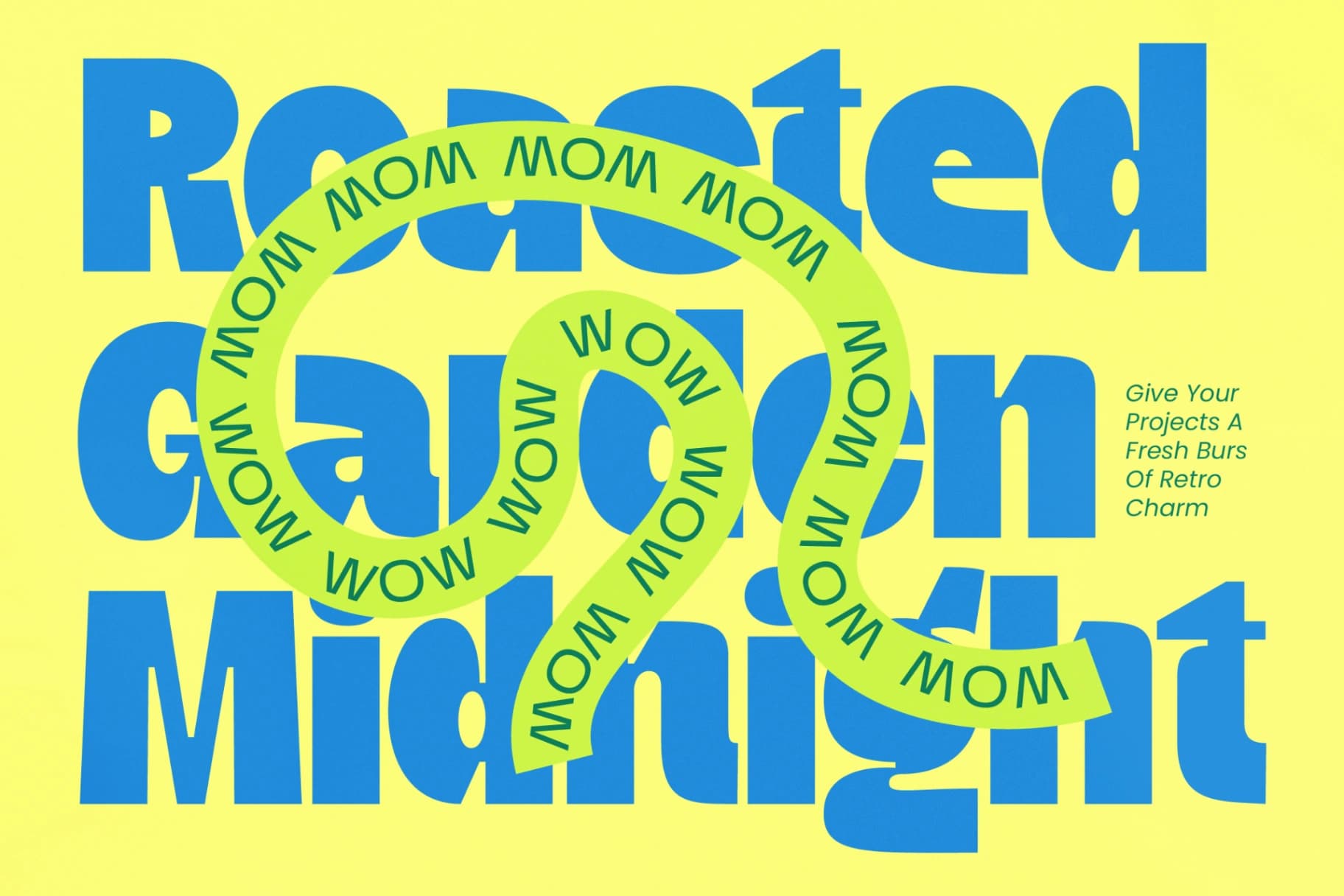 Preview 6 for Morning Lacho - Chunky Display Sans