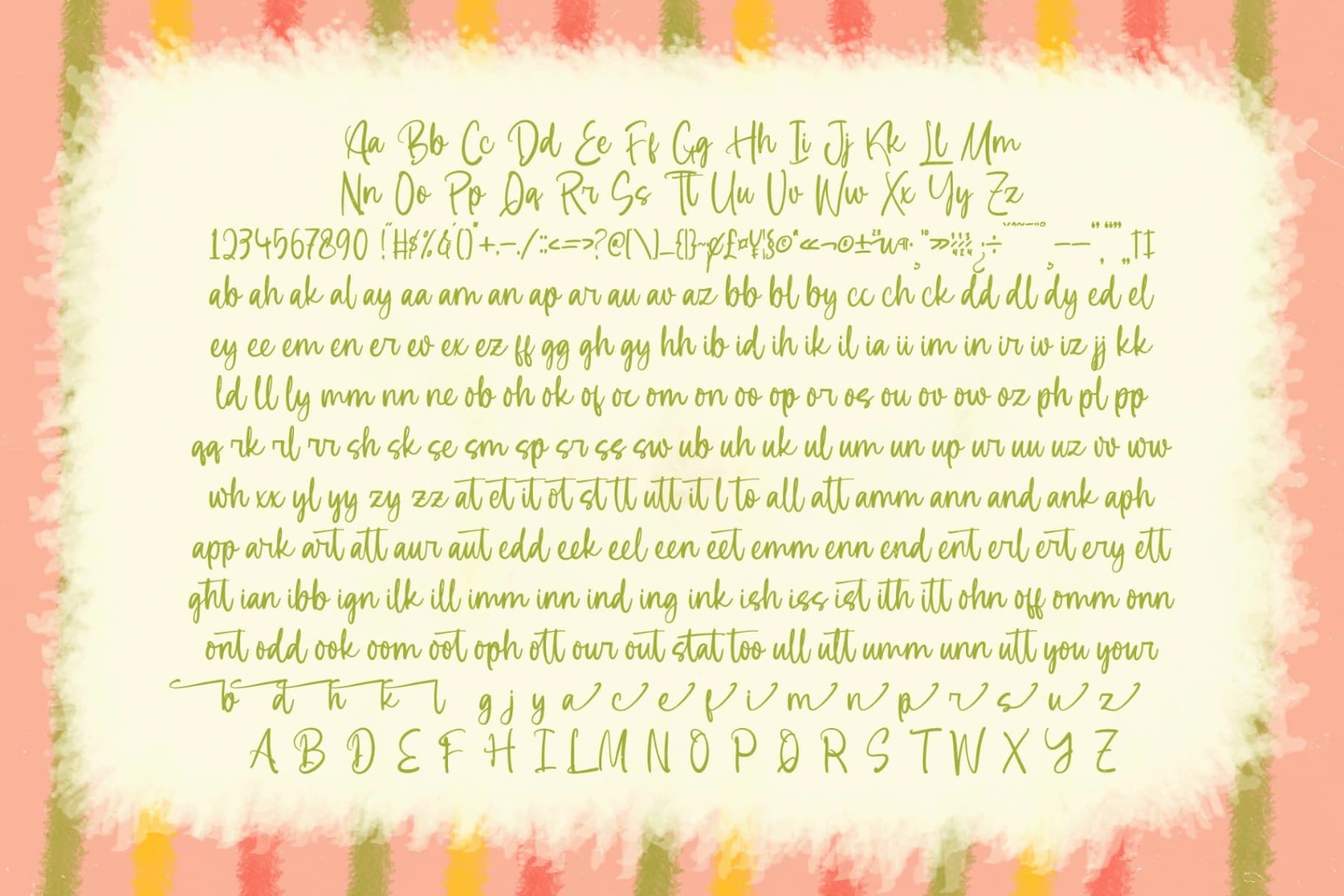 Preview 10 for Summer Moments - Handwritten Ink Font