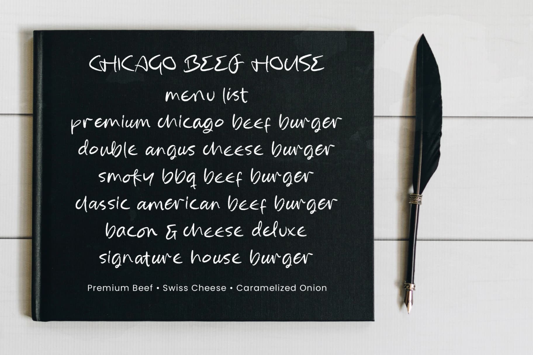 Preview 6 for Roasted Cafe - Handwritten Brush Script