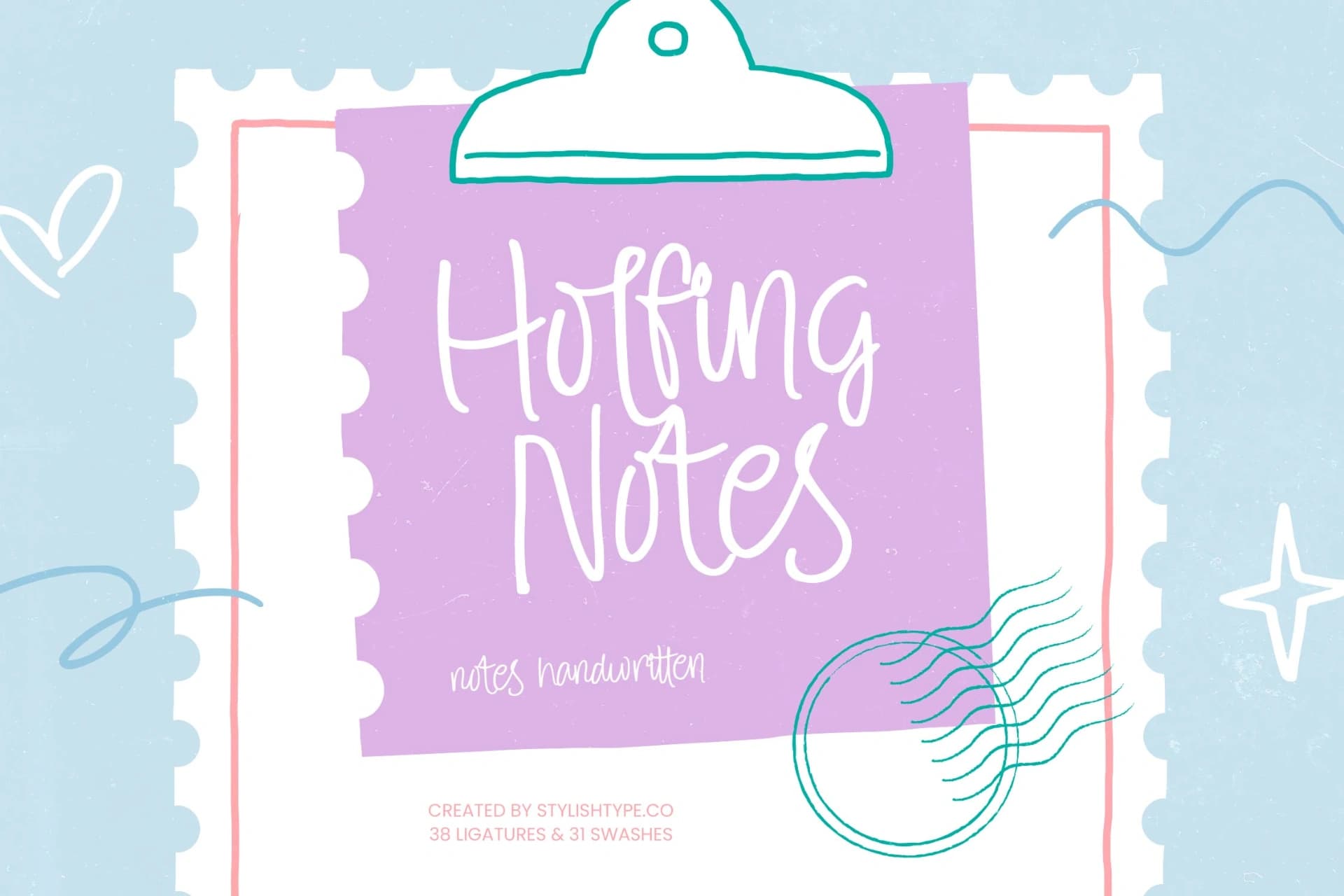 Preview of Holfing Notes - Notes Handwritten font