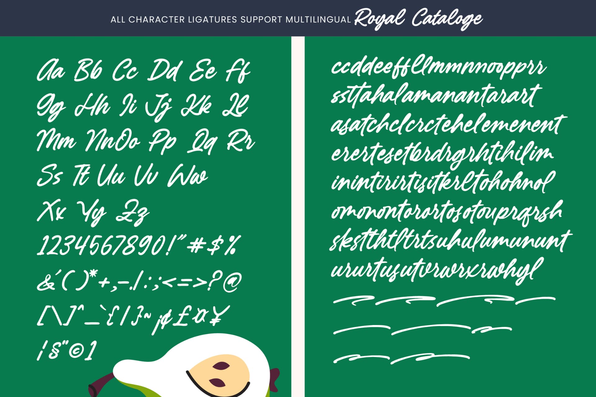 Preview 10 for Royal Cataloge - Handwritten Script