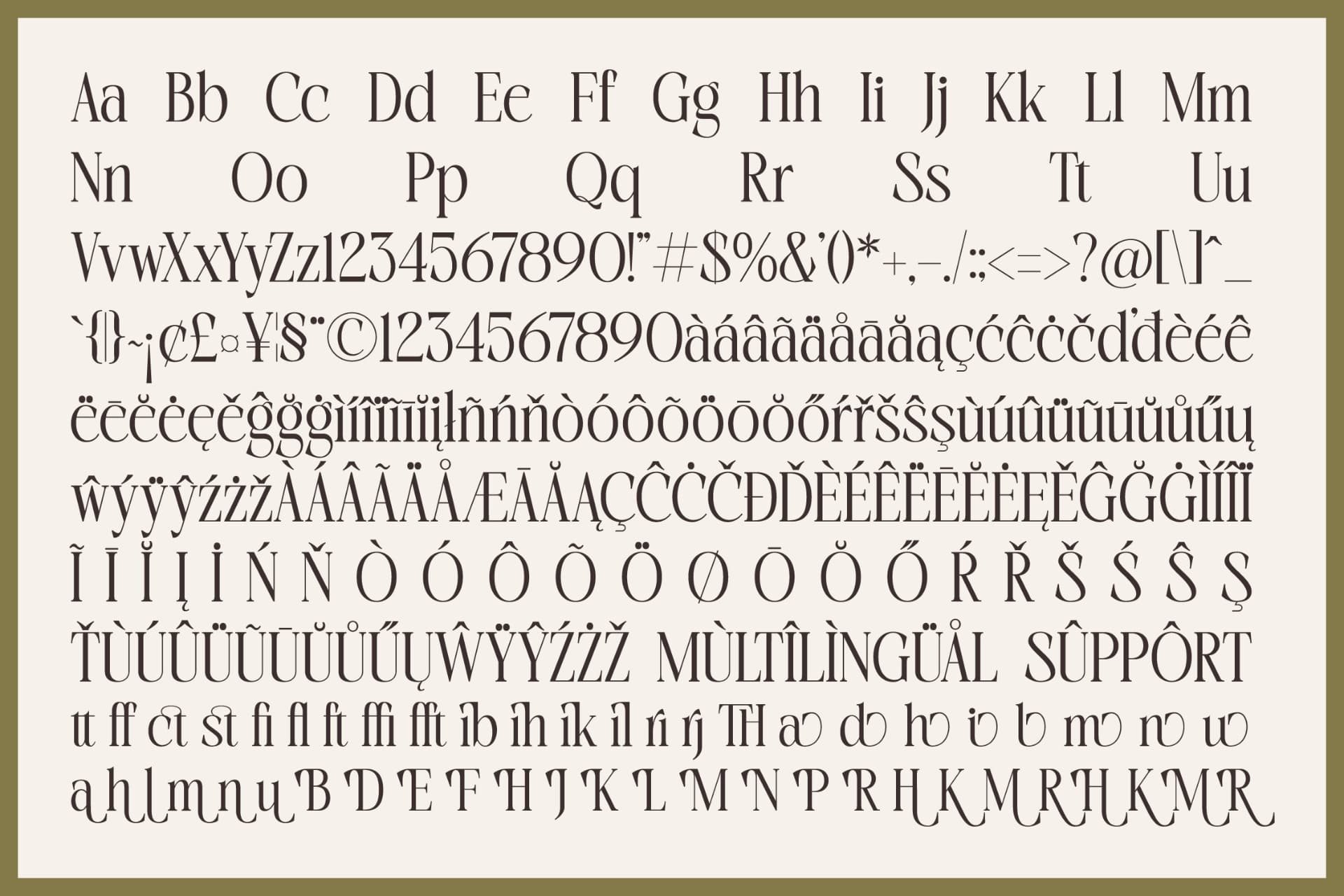 Preview 10 for Frestlora - Modern Editorial Serif