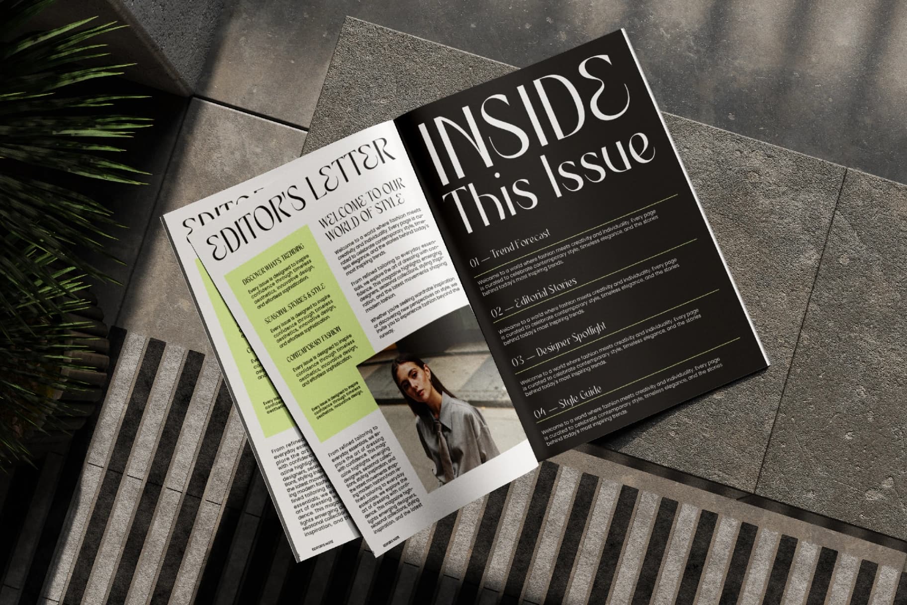 Preview 7 for Rhythm The Night - Modern Editorial Serif