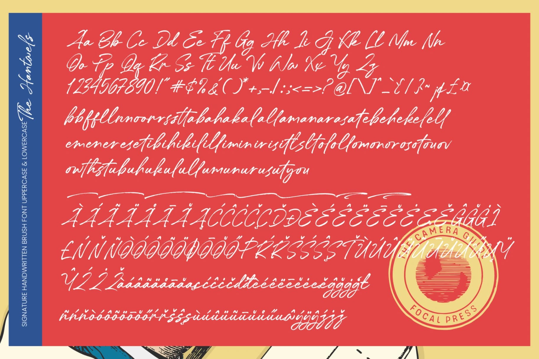 Preview 10 for The Hantwels - Signature Handwritten Brush Script