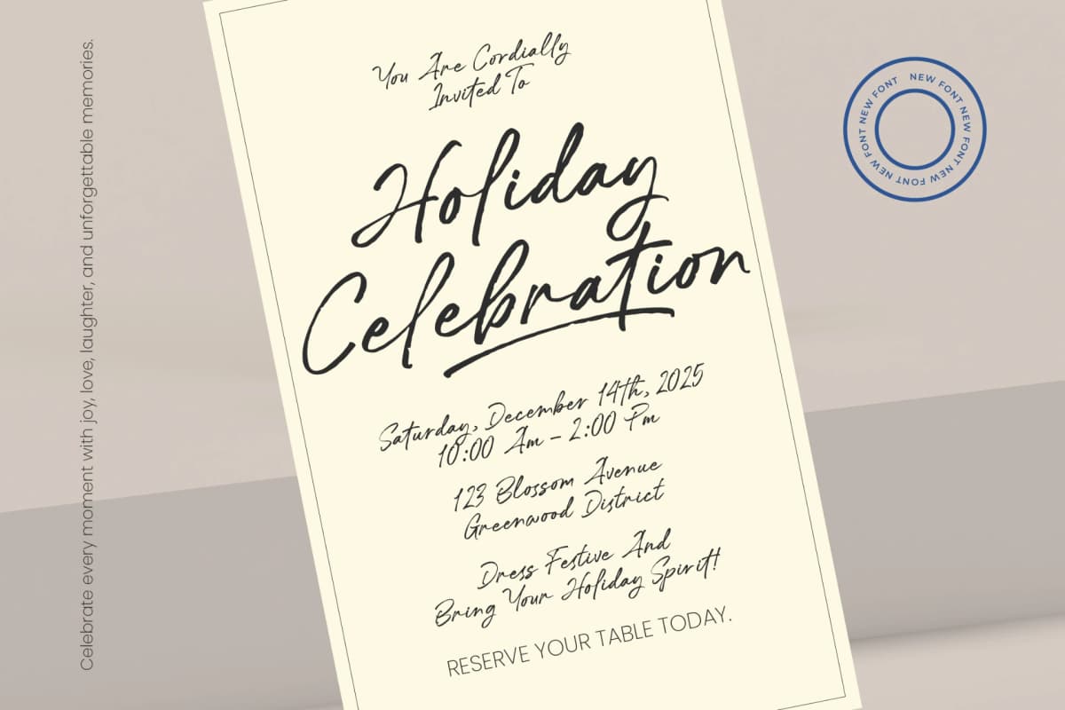 Preview 3 for The Hantwels - Signature Handwritten Brush Script