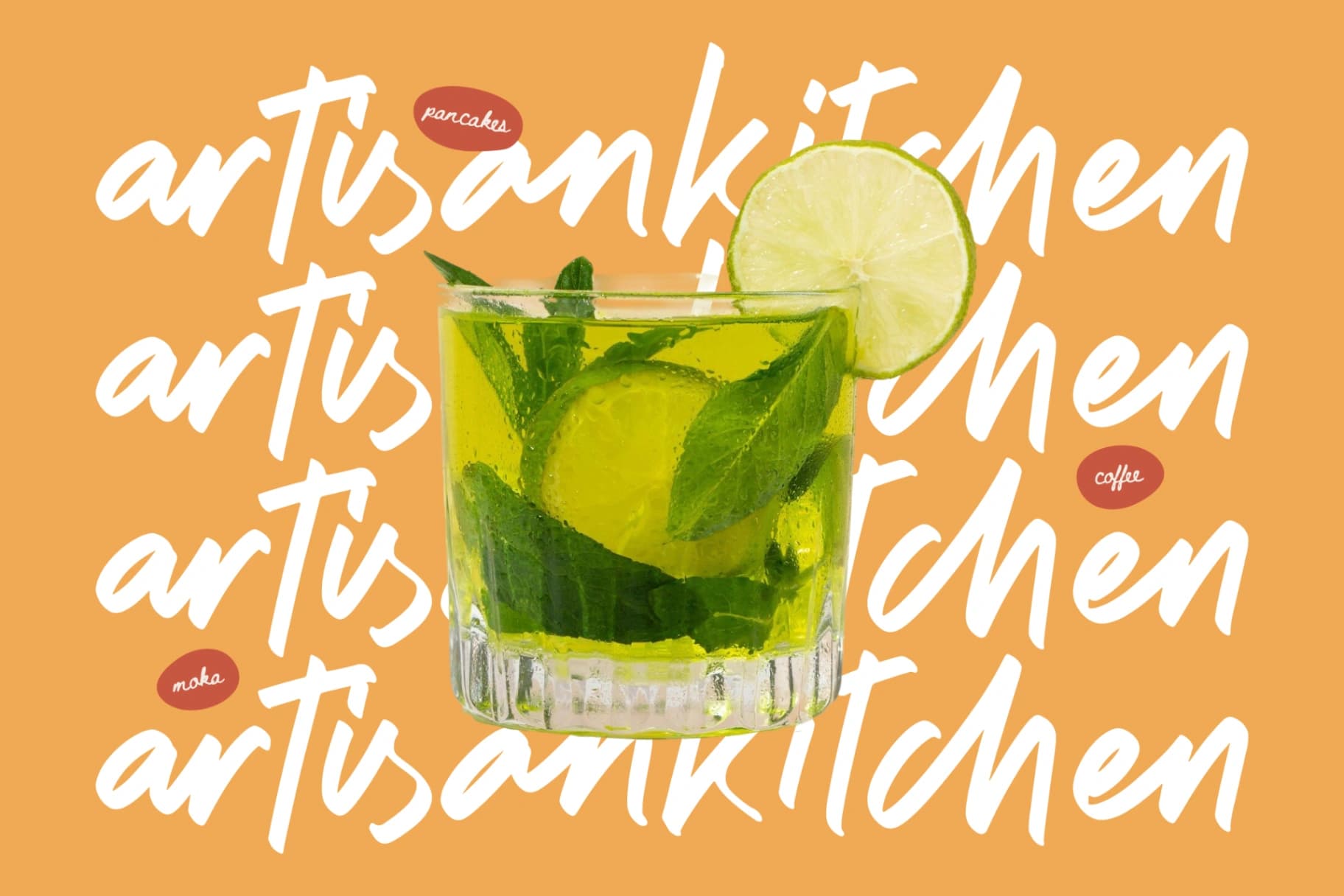 Preview 9 for Artisan Kitchen - Handwritten Font