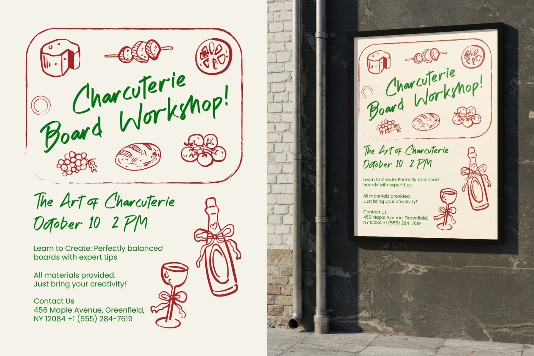 Preview 6 for Artisan Kitchen - Handwritten Font