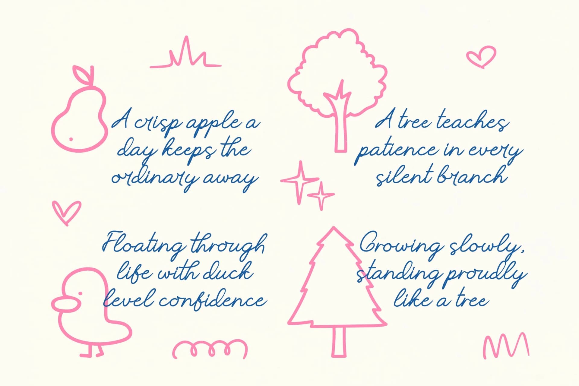 Preview 6 for Working Youth - Cute Handwritten