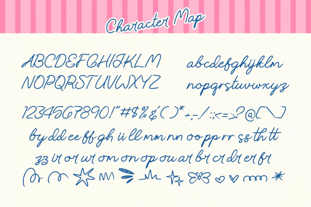 Preview 8 for Working Youth - Cute Handwritten