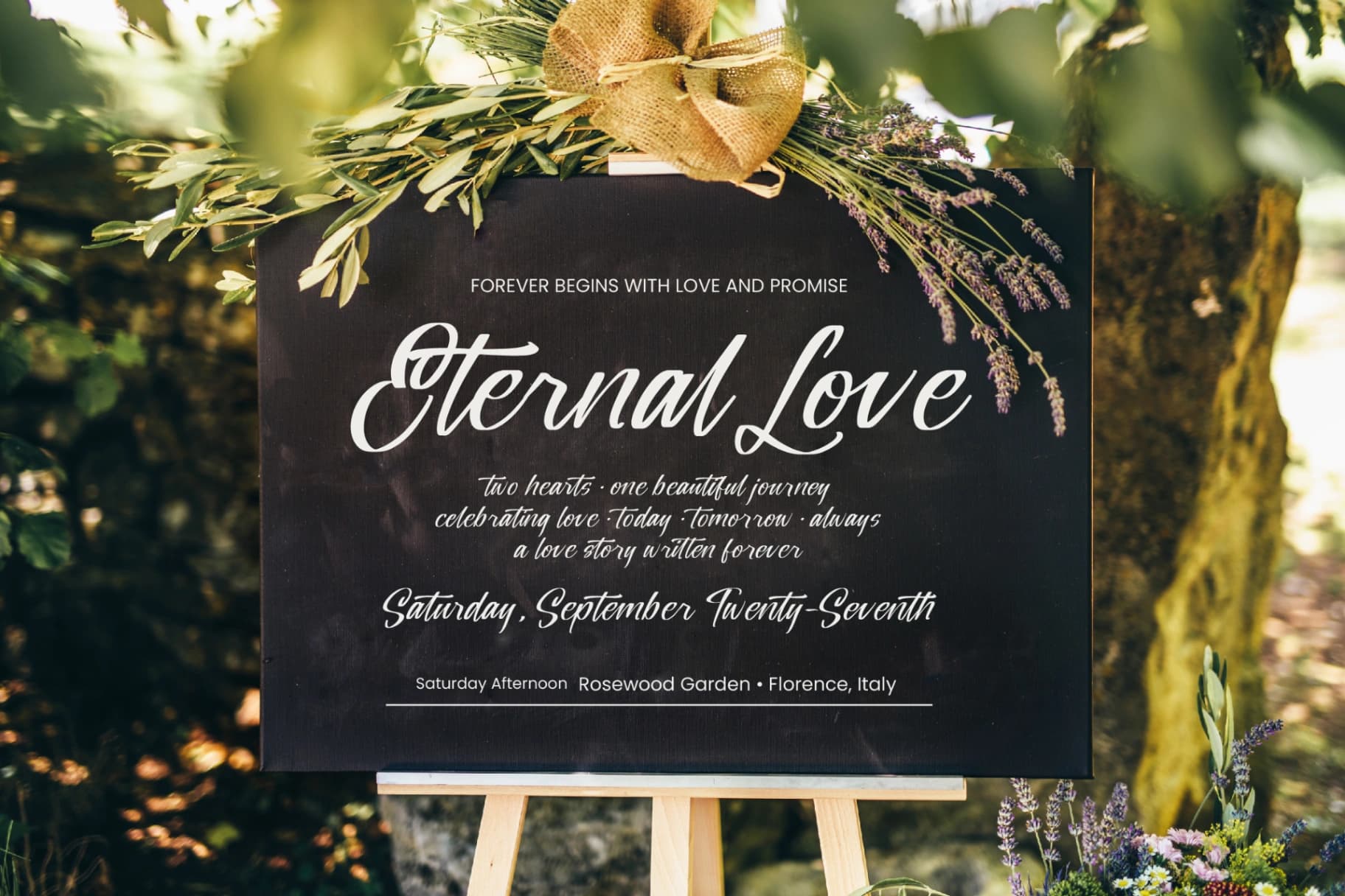 Preview 6 for Silver Willow - Natural Signature Font