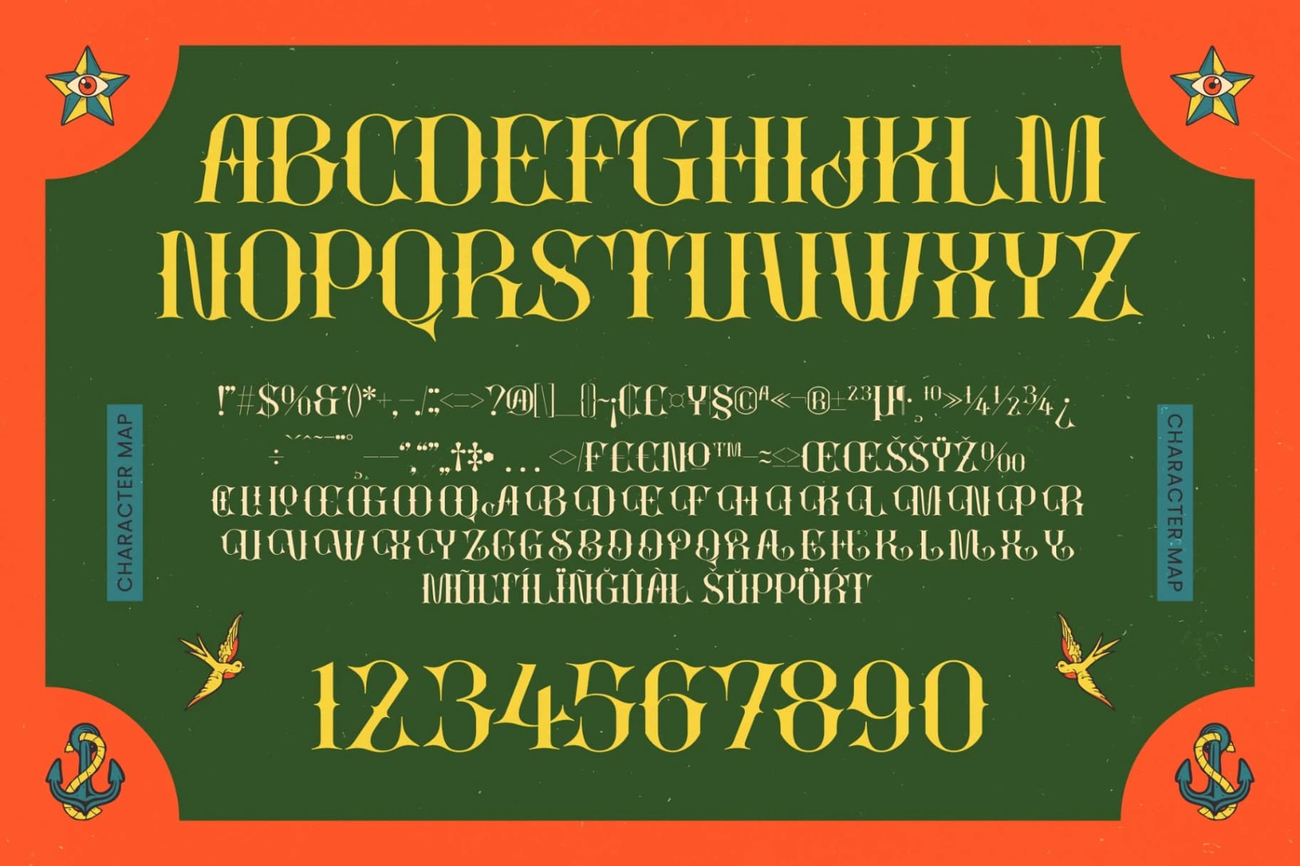 Preview 8 for Axiom Bizer - Vintage All Caps Serif