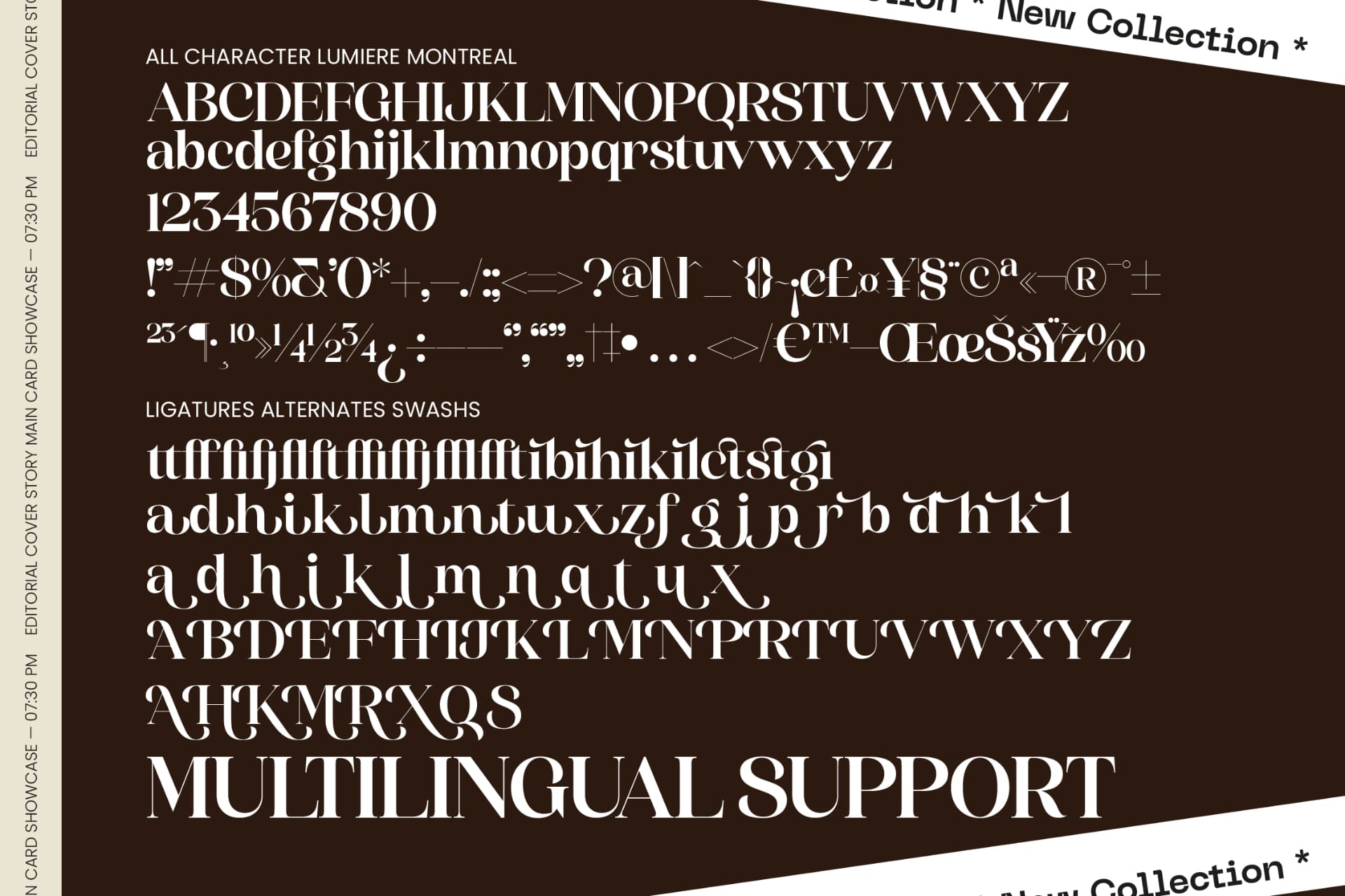 Preview 10 for Lumiere Montreal - Modern Contemporary Serif