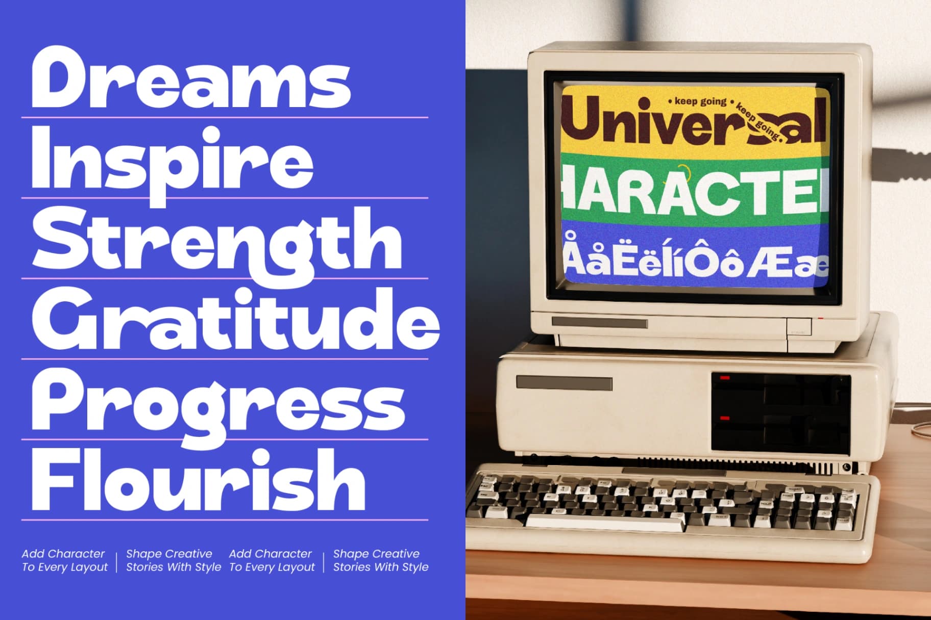 Preview 4 for Kindage - Bold Rounded Display Font